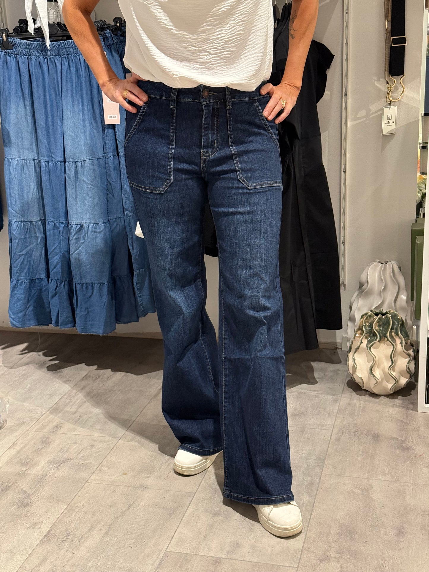 Toxik jeans mörkblå