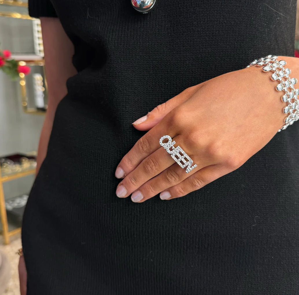 Queen ring - silver