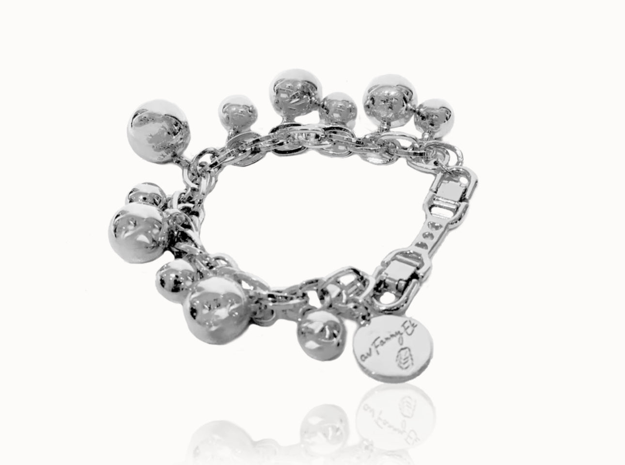 Berry chain bracelet - silver