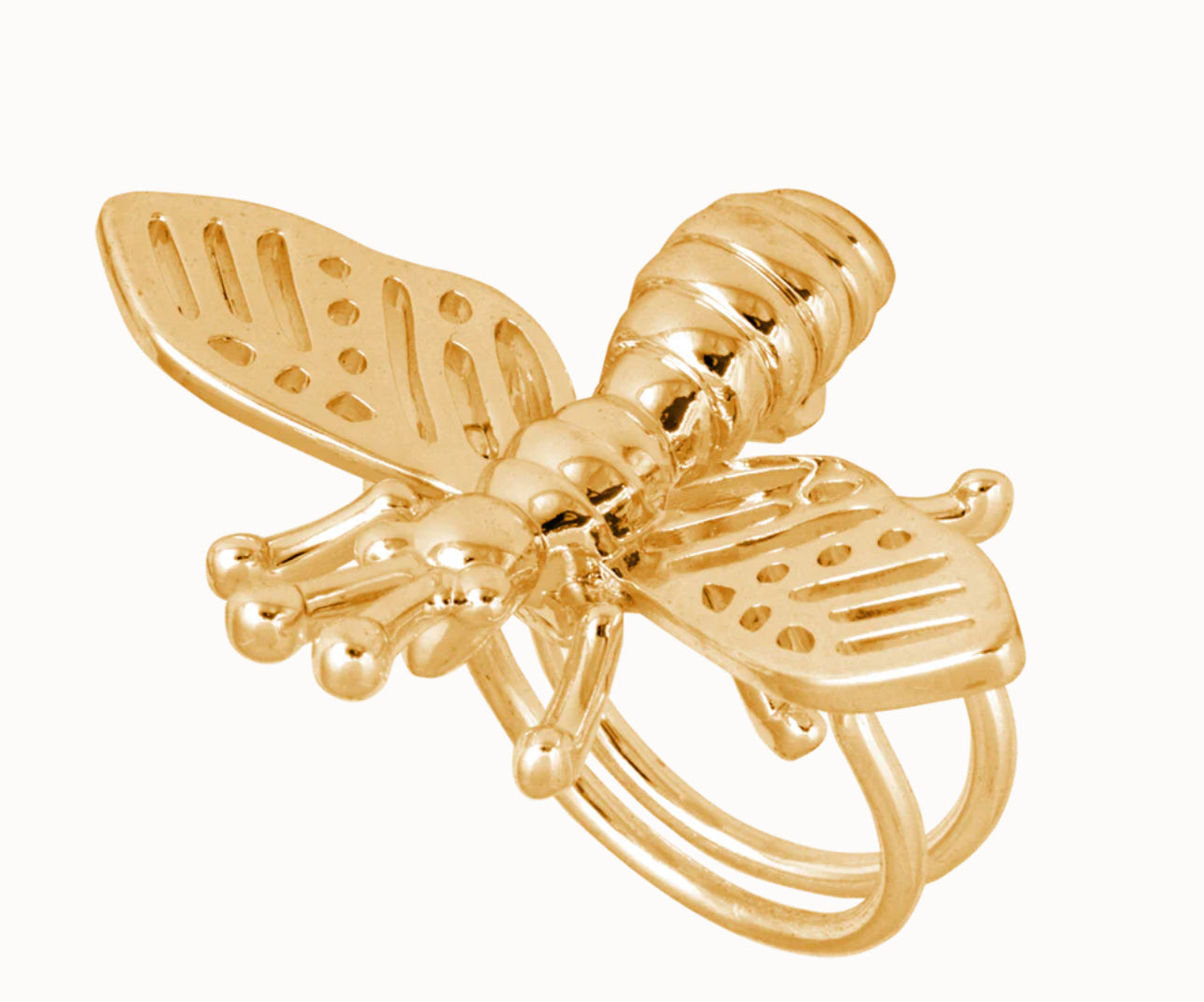 Insect ring - guld