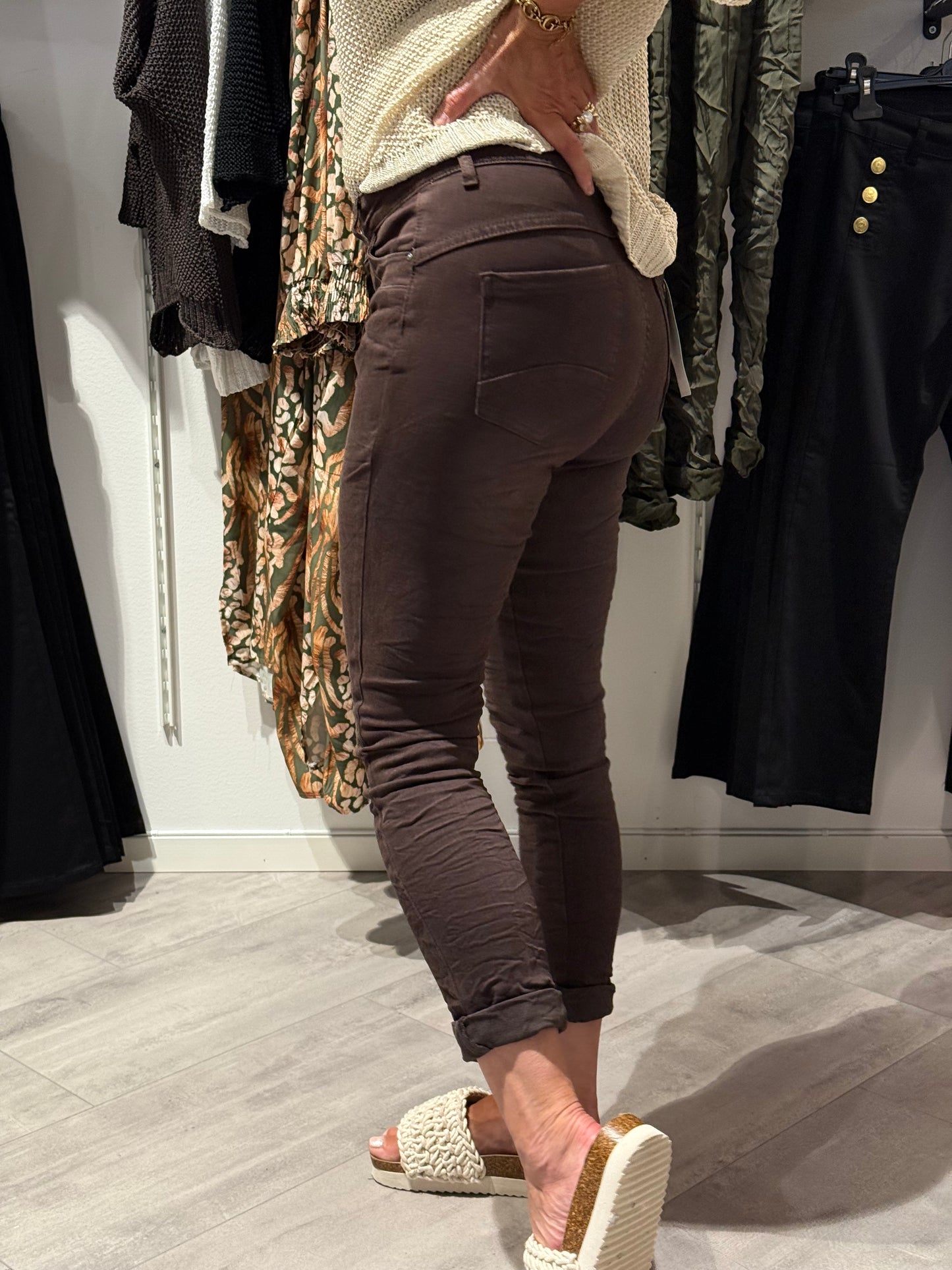 Mirakeljeans brun