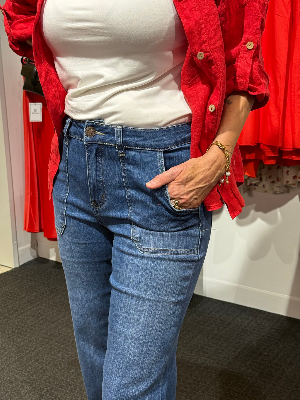 Raka vida jeans- blue wash