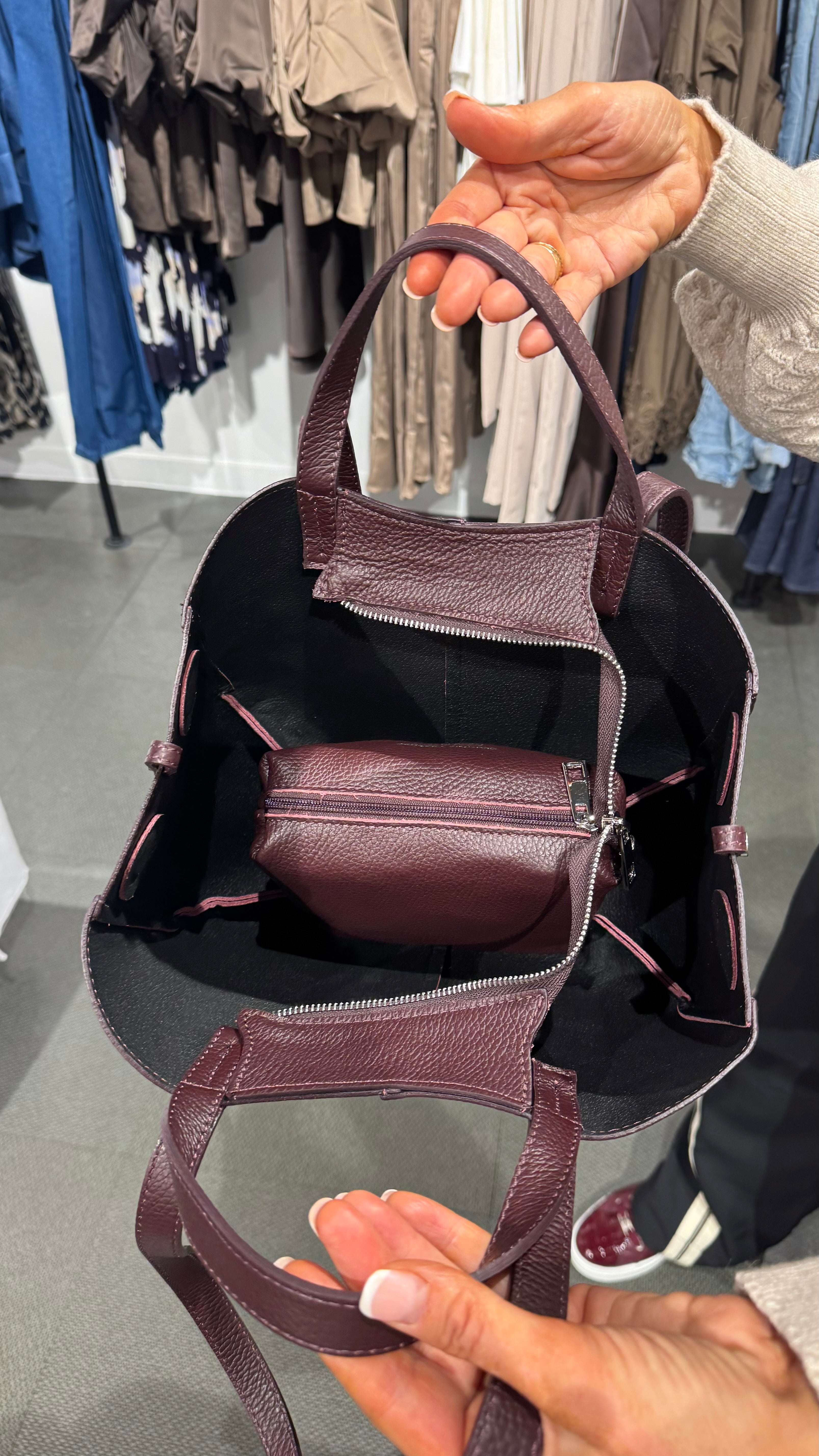 Siena bag - wine