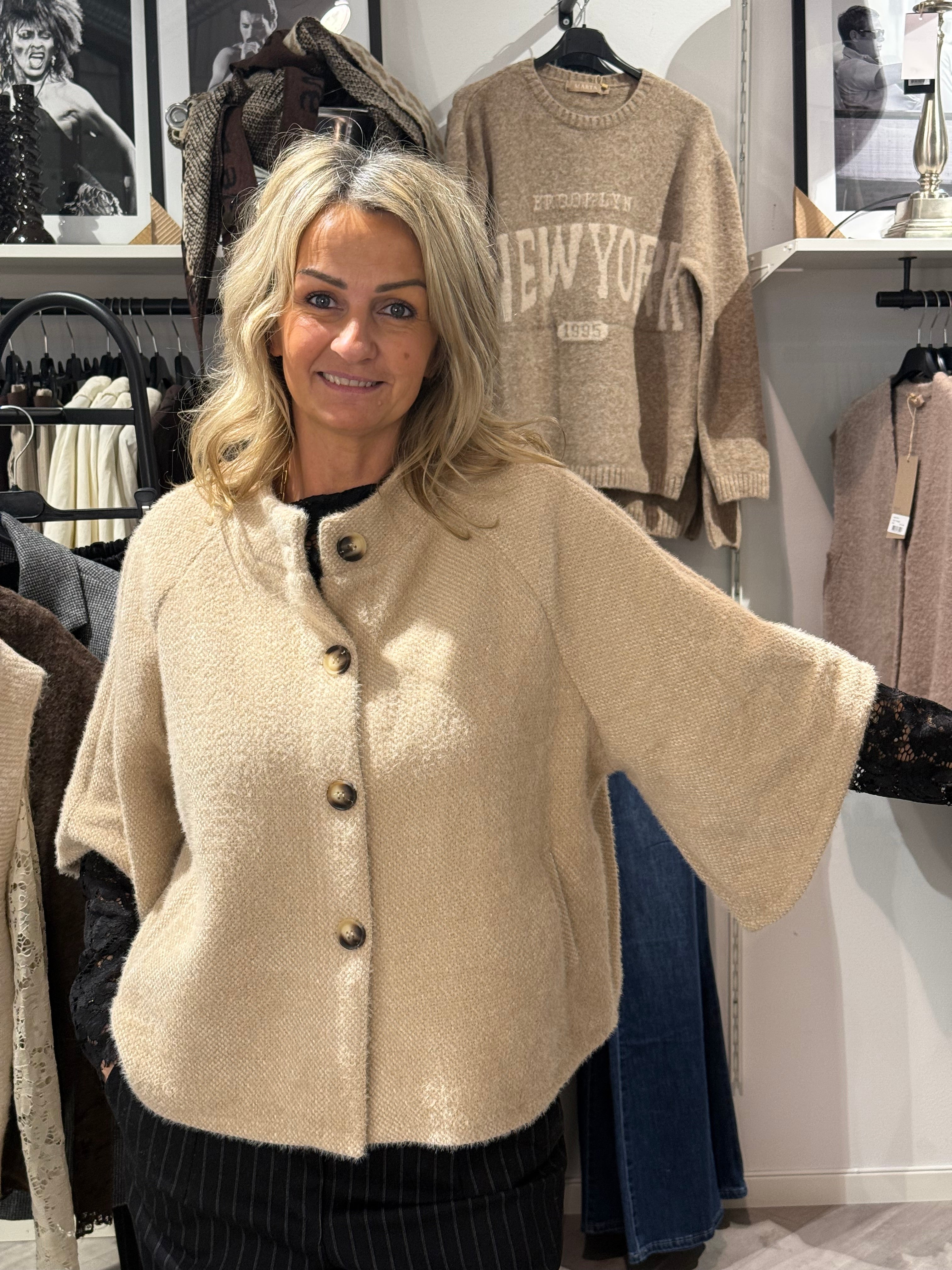 Mdcthunder jacket - beige