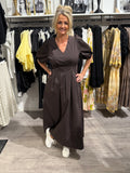 Poppy dress Brown