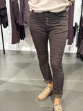 Mirakeljeans knappar- brun