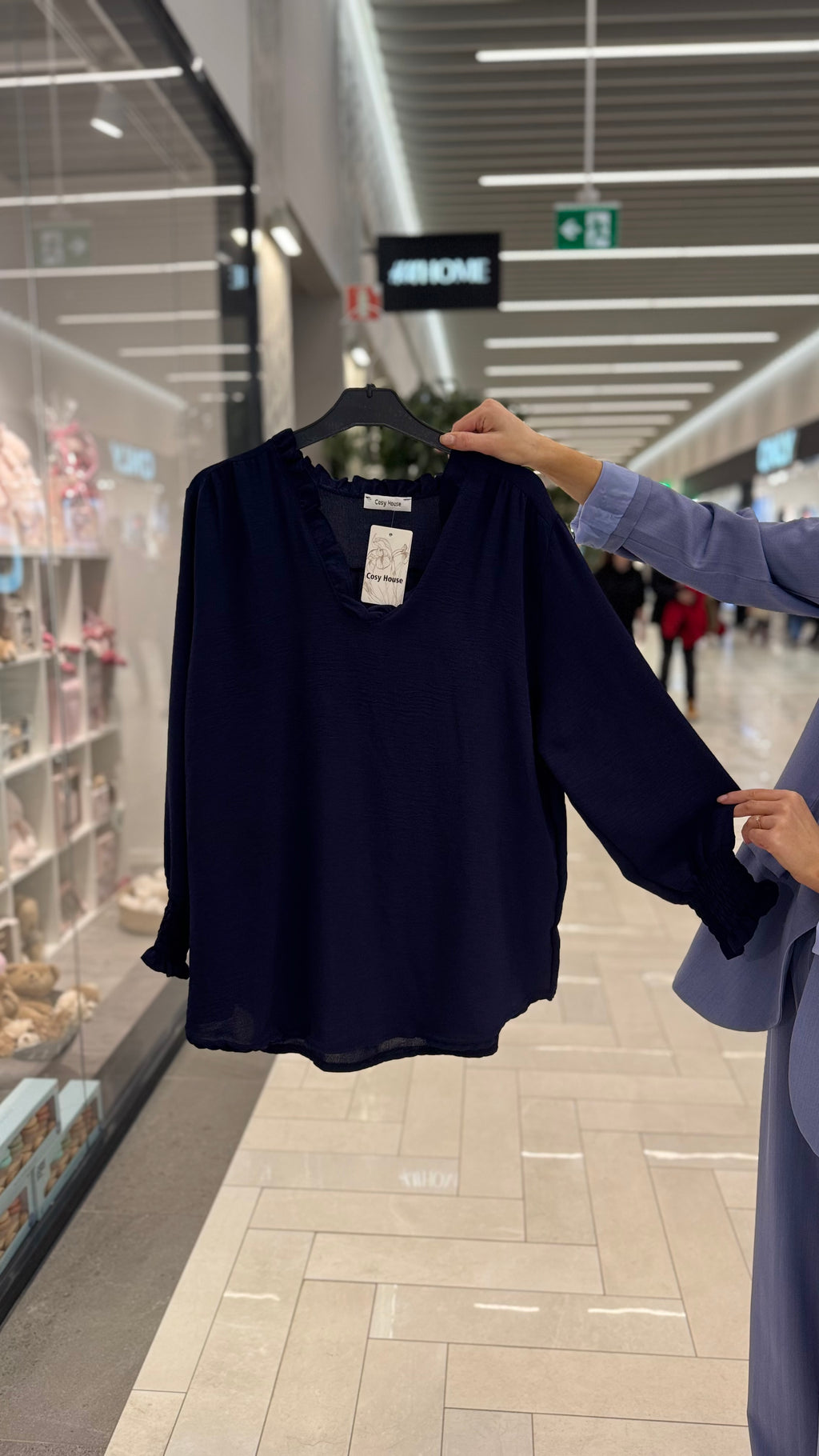 Basic blus mörkblå