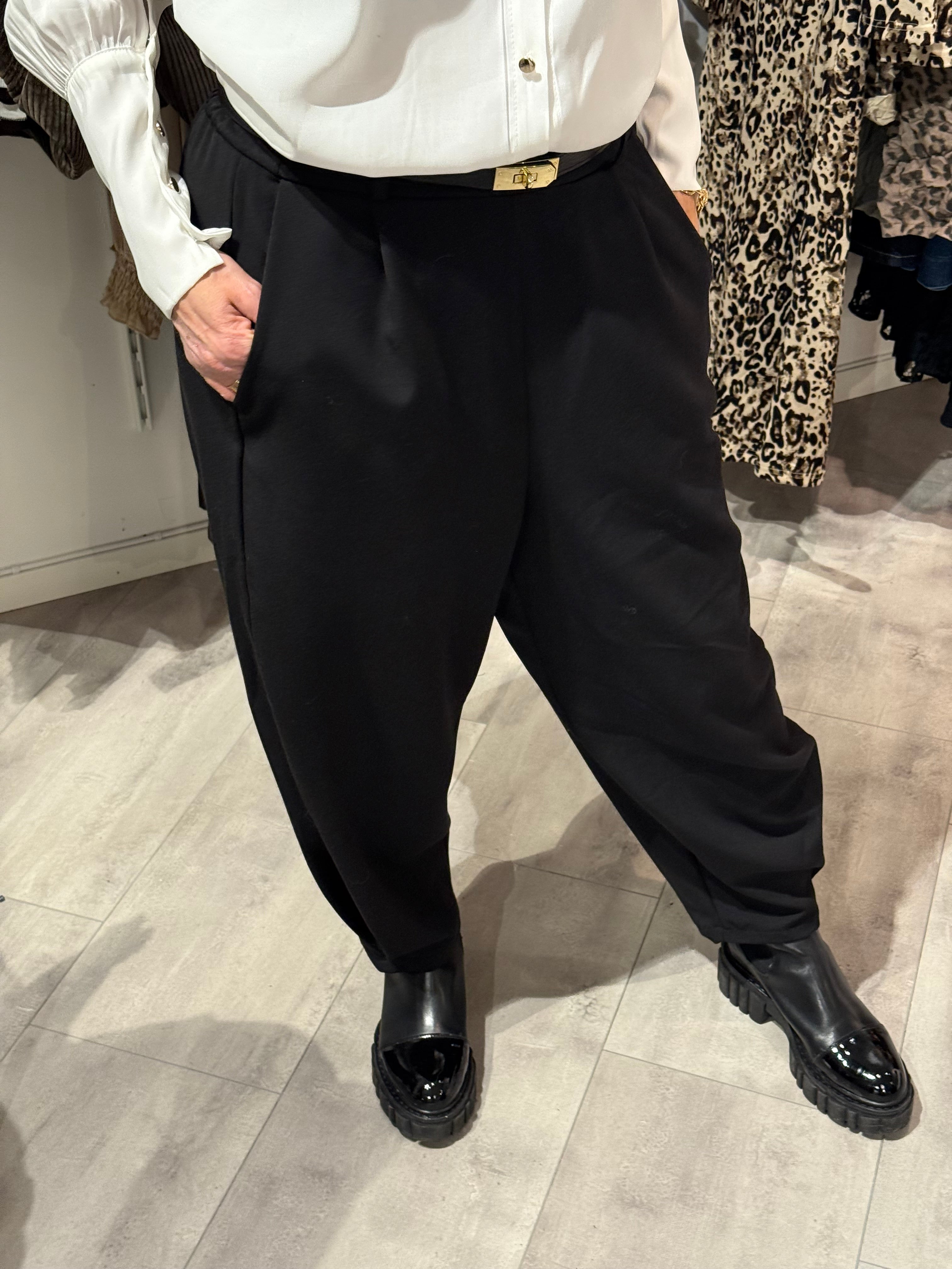 MDCFIENNA- ballong byxa svart