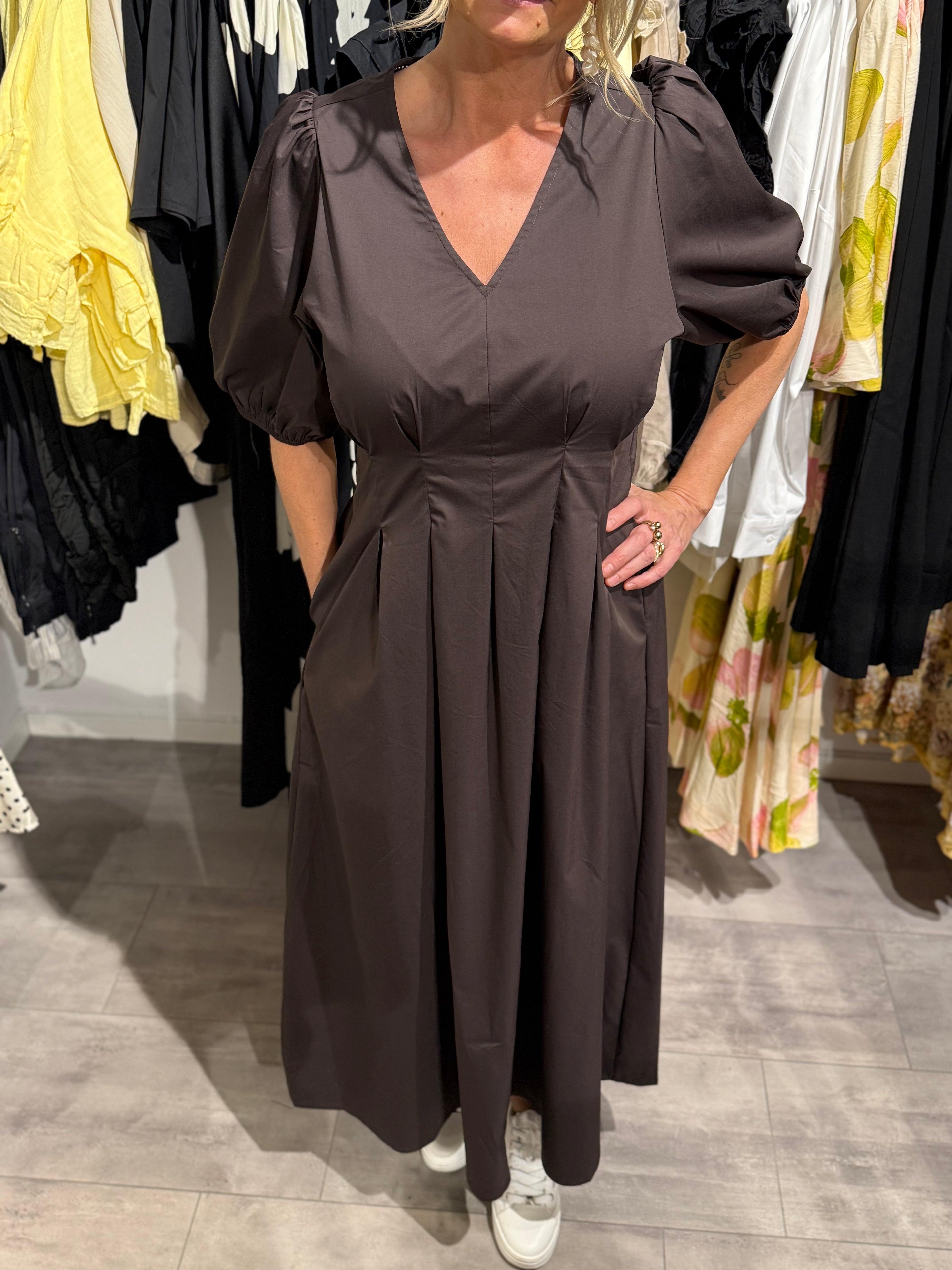 Poppy dress Brown