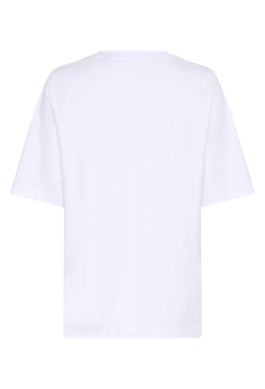CUlondon T-shirt med strass- vit