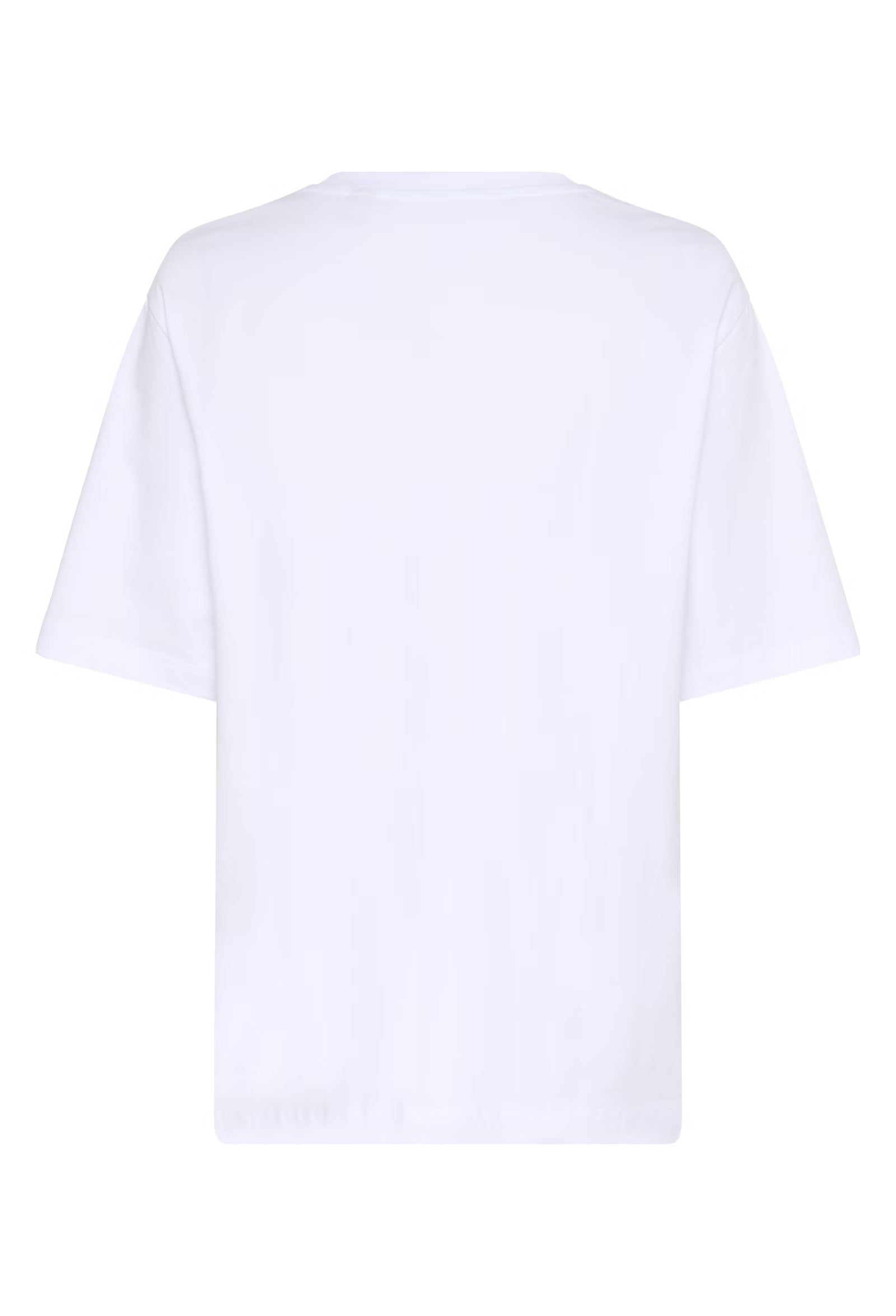 CUlondon T-shirt med strass- vit