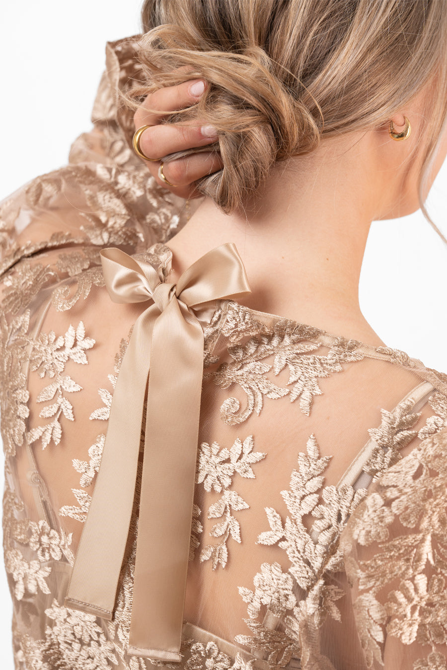 AMANDINE BLOUSE - GOLD