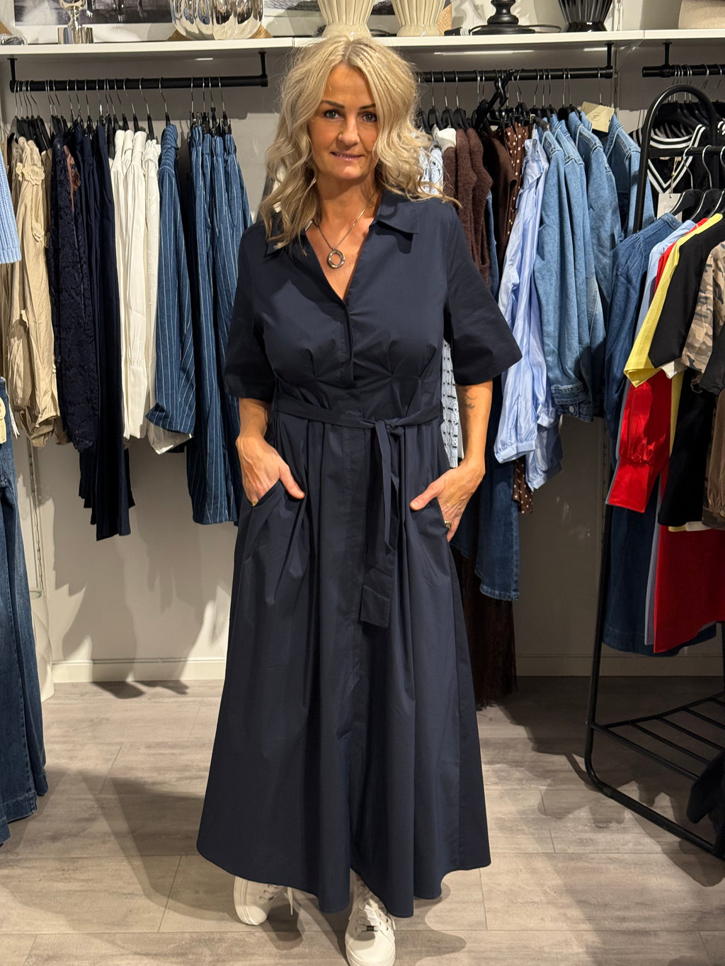 CUnizzy Antoinett Dress - Blue Iris - Blue