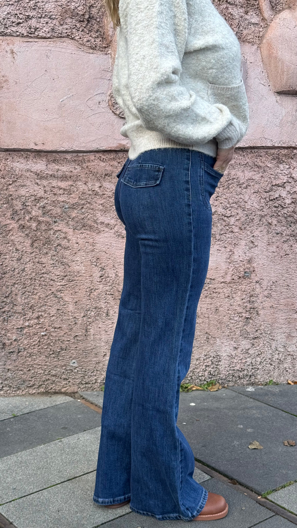 TOXIK FLARE POCKET - MEDIUM WASH