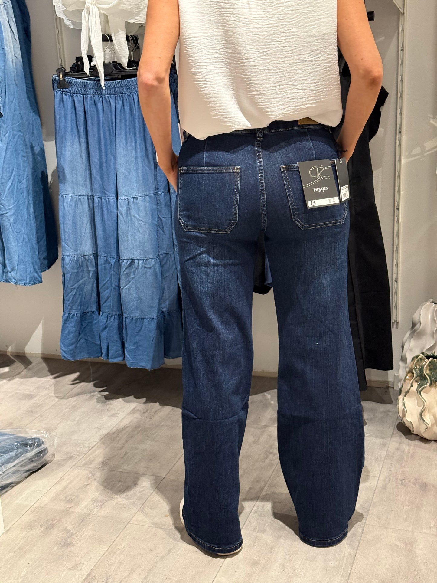 Toxik jeans mörkblå