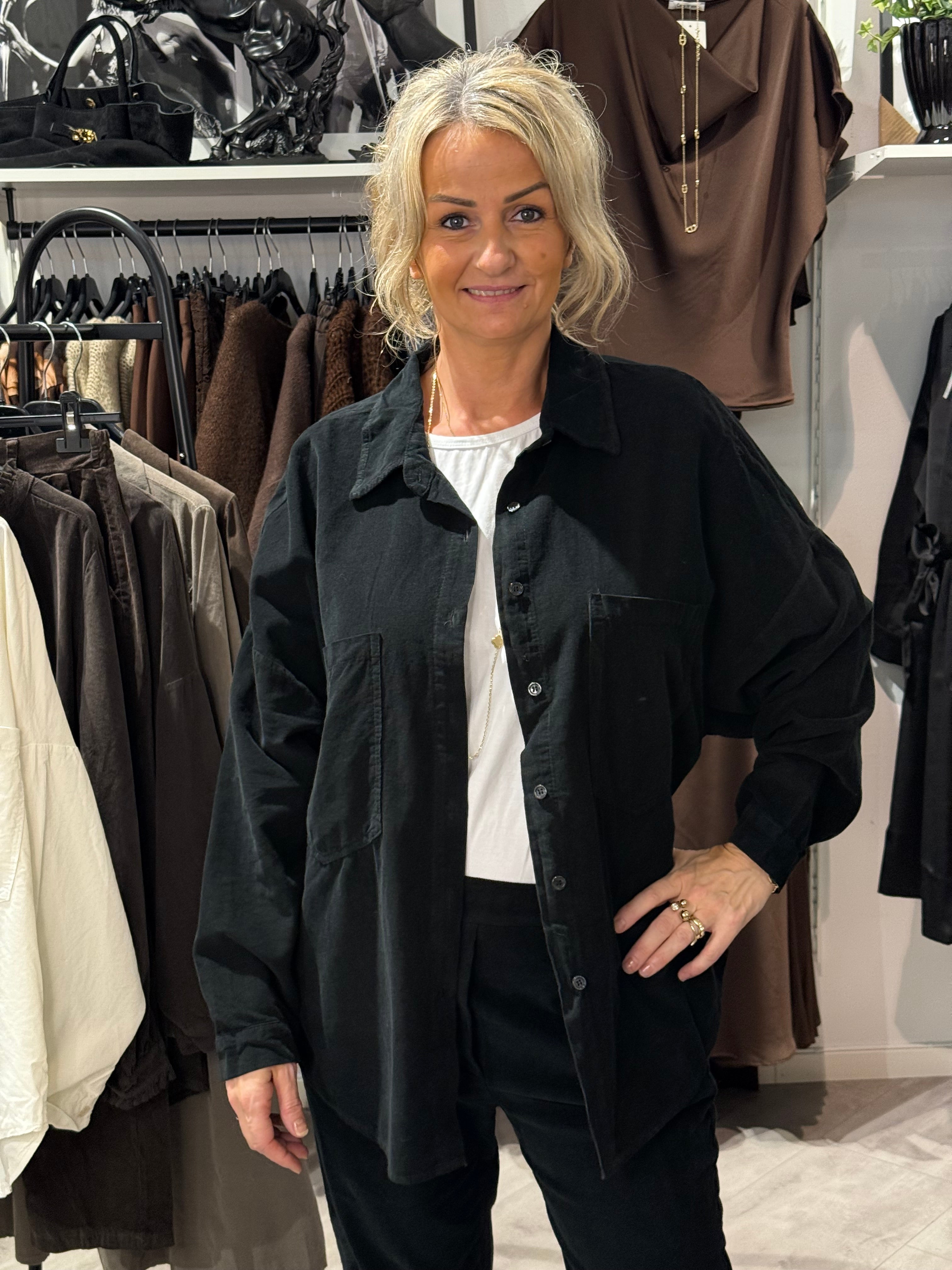 MDCMAELYS SKJORTA - SVART