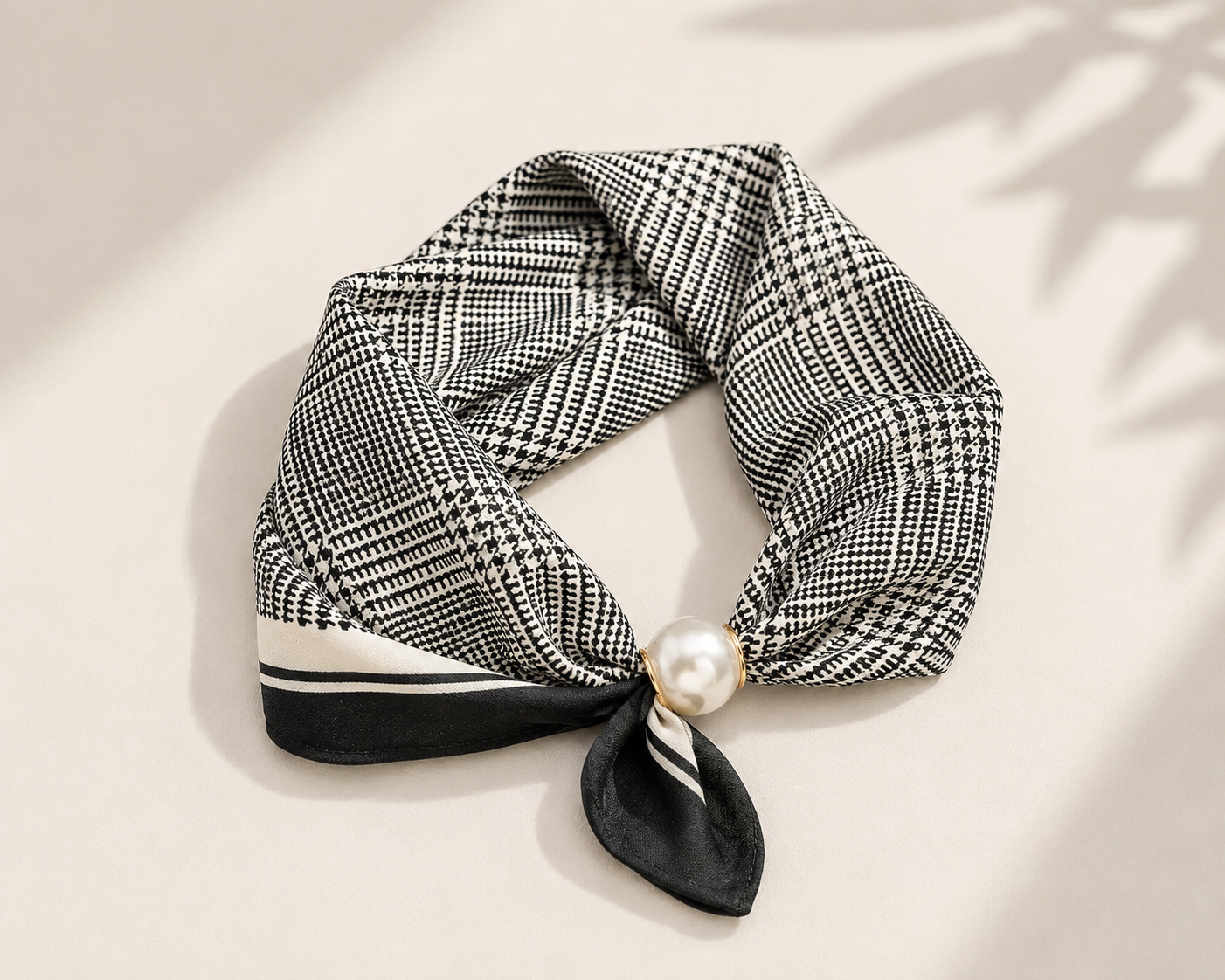 Scarf magnetspänne - svart