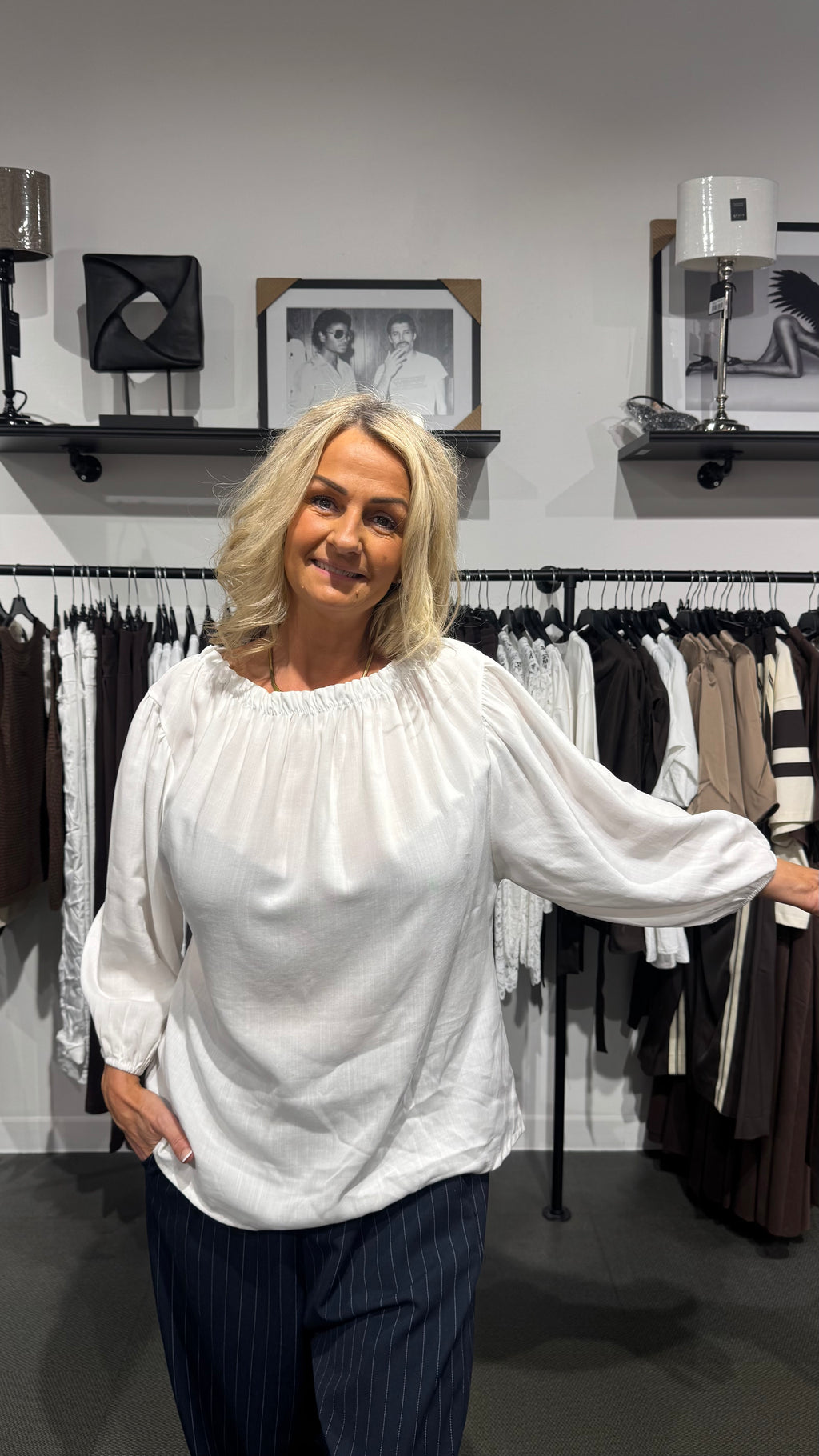 MdcJuniper Blouse - vit