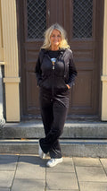 MitzaBY Velourset - black