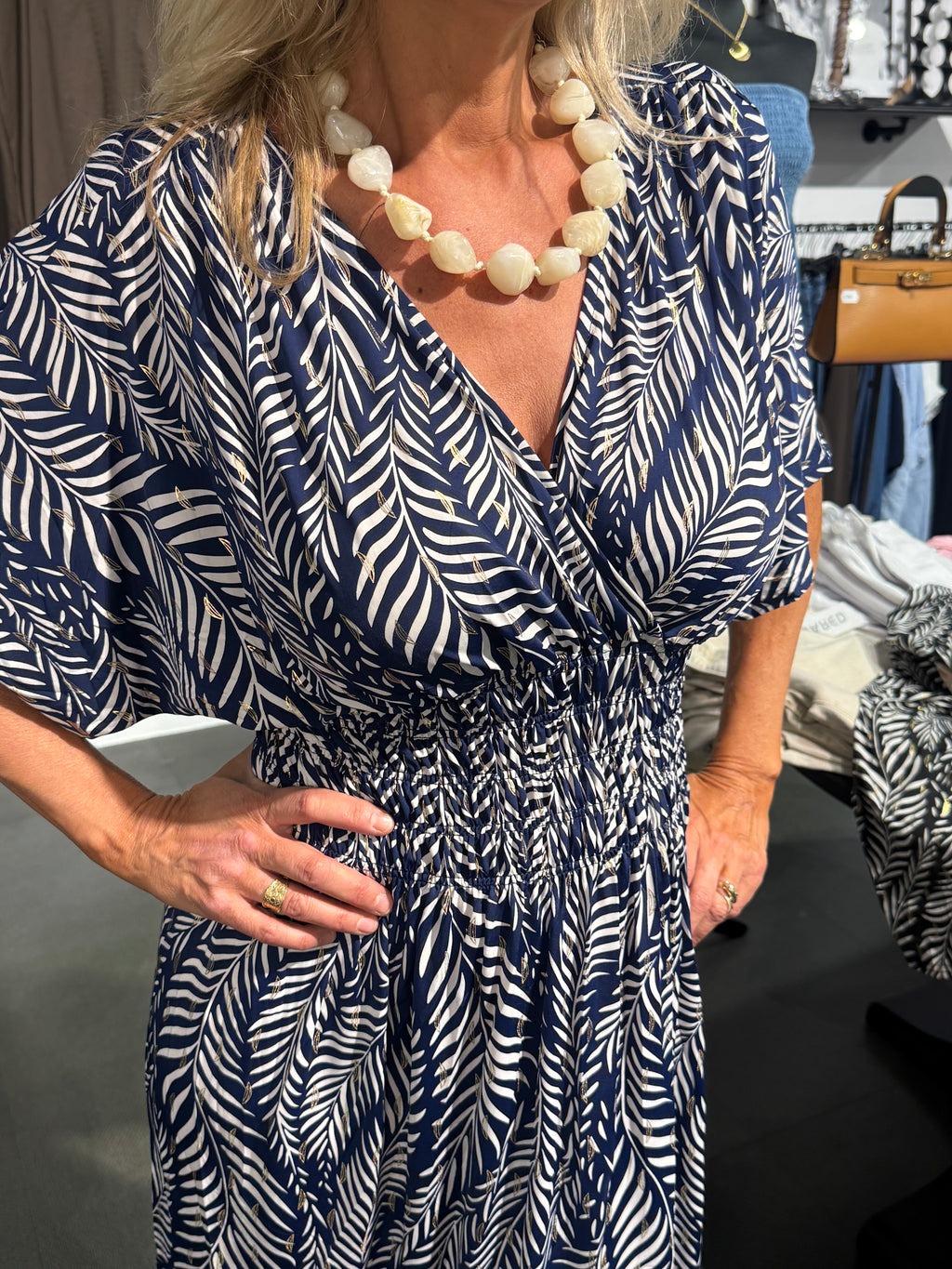 Melina dress- blue