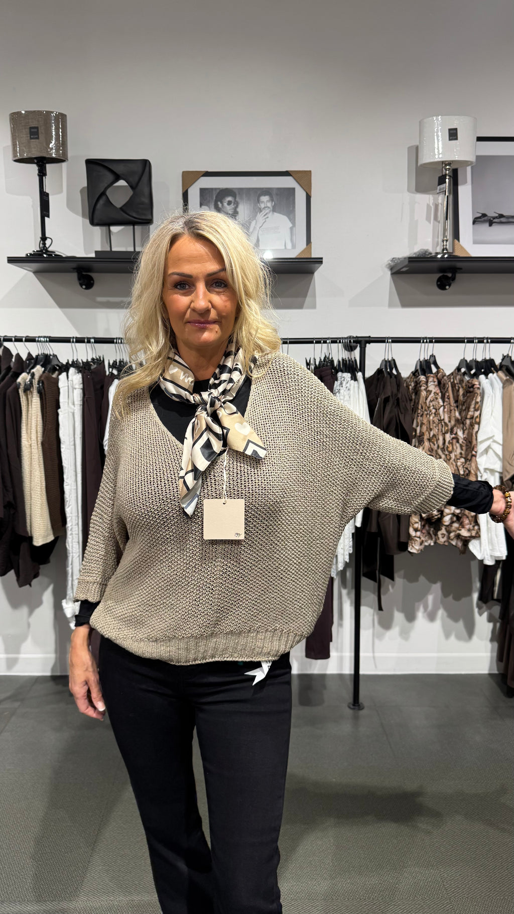 Betina knit - beige