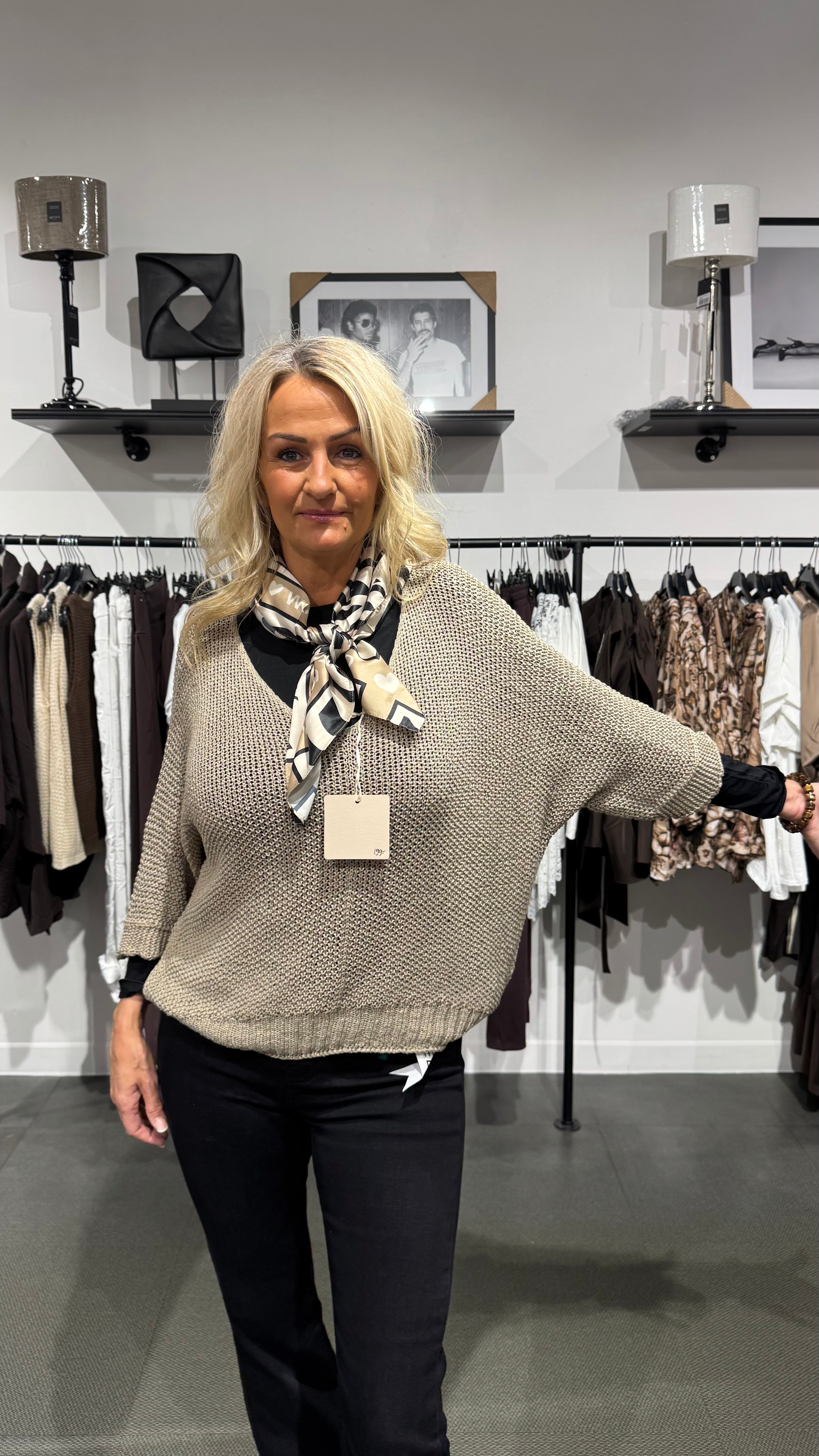 Betina knit - beige