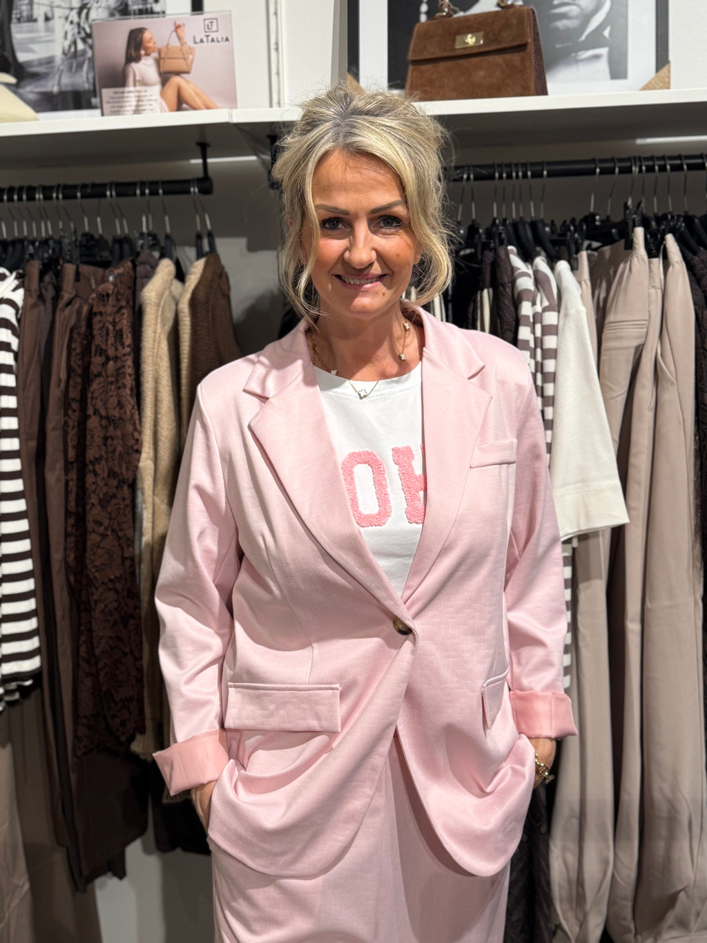 MdcAnela Blazer - pink