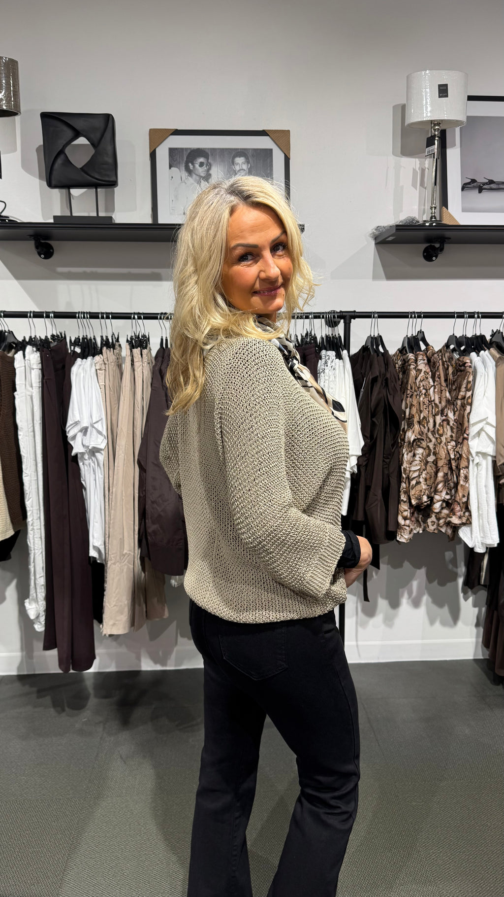 Betina knit - beige