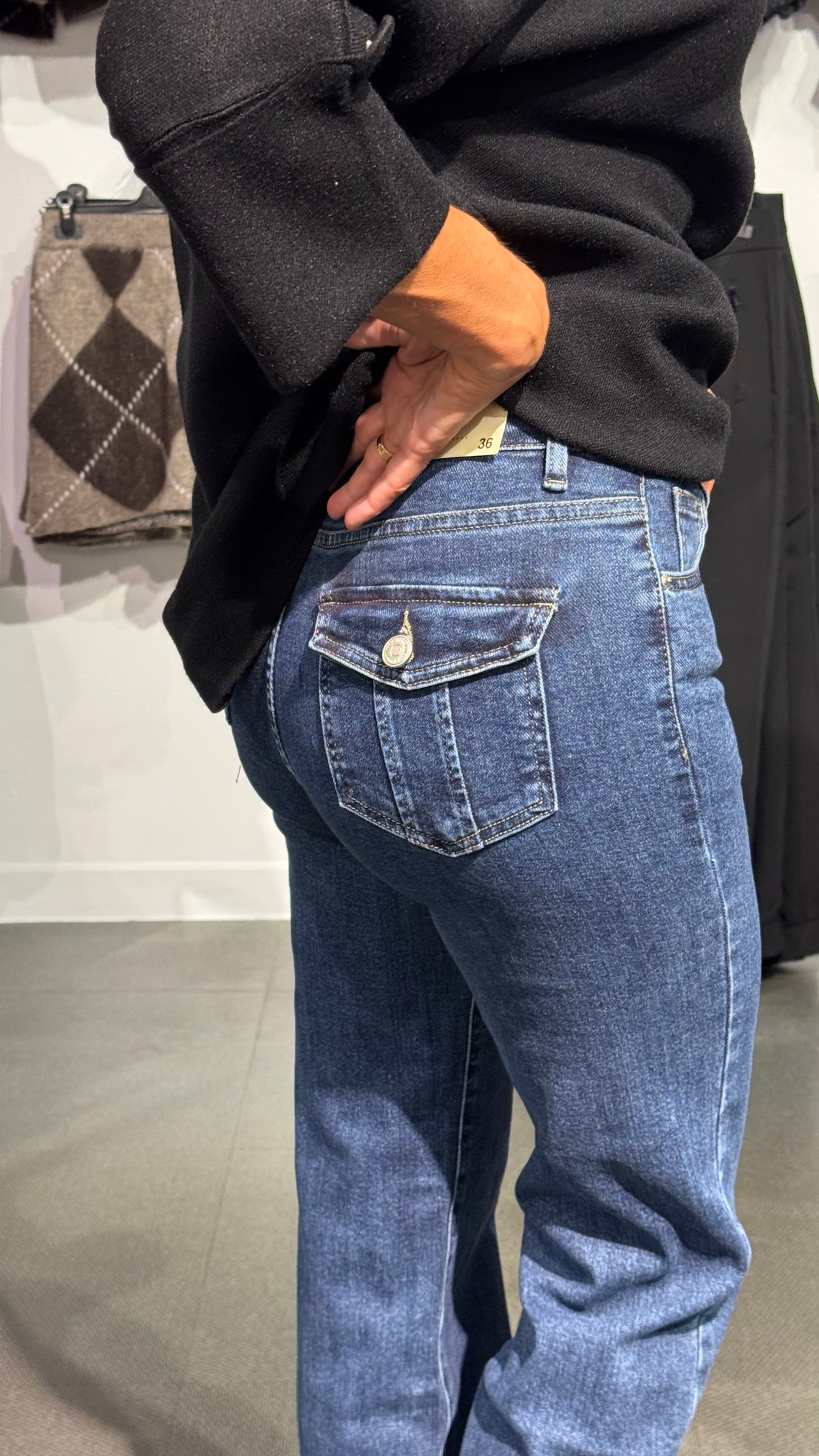 Wideleg jeans - medium denim