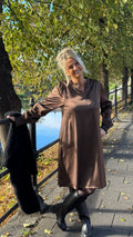 MdcCaleya dress - Brown