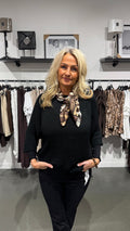 Betina knit - svart