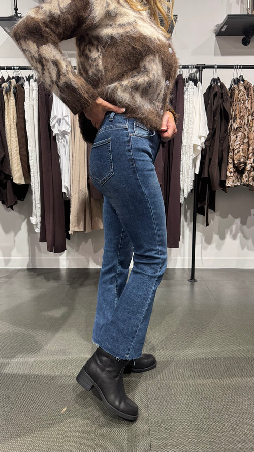 Flared jeans - medium wash