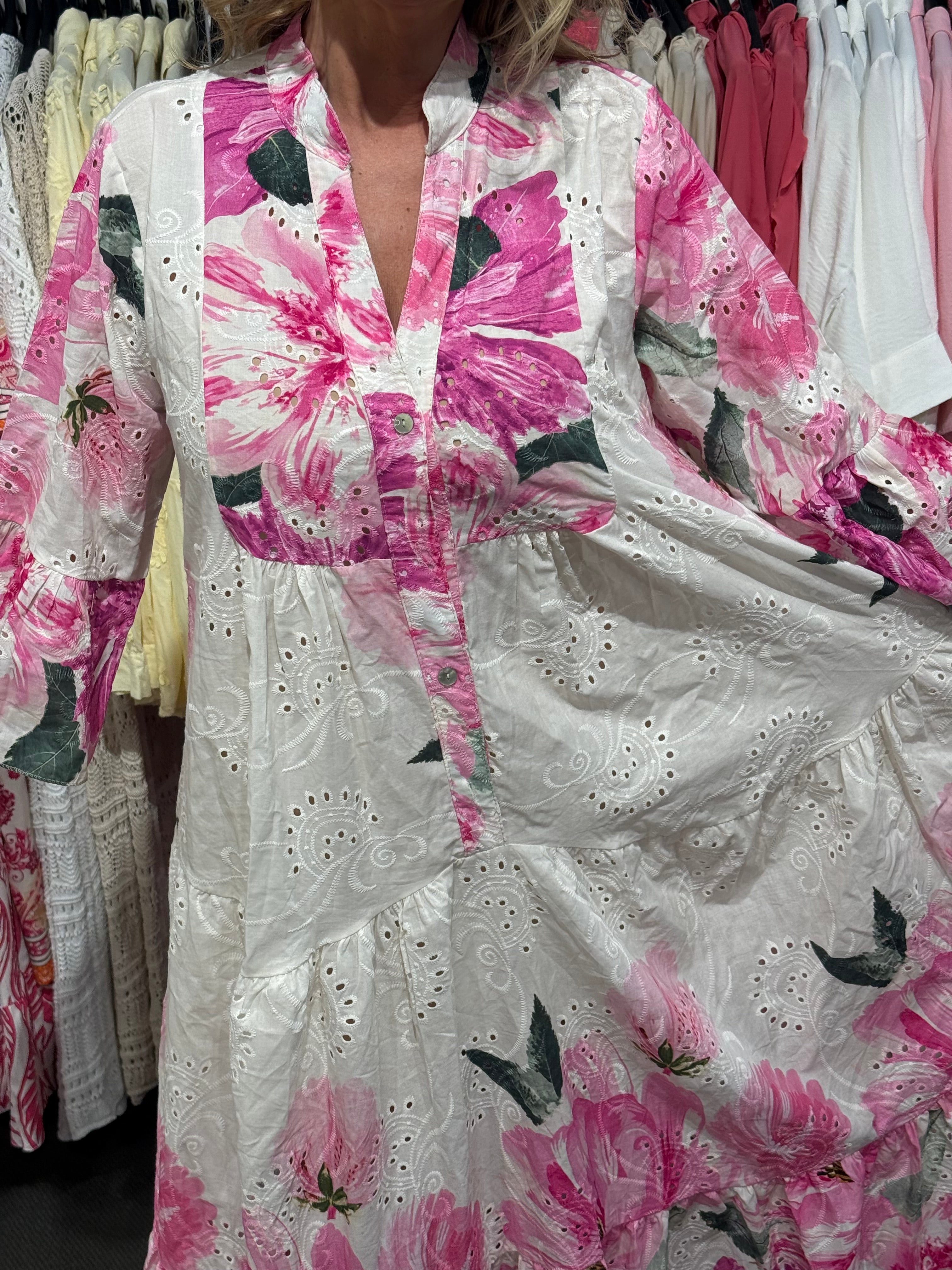 Linn dress- pink