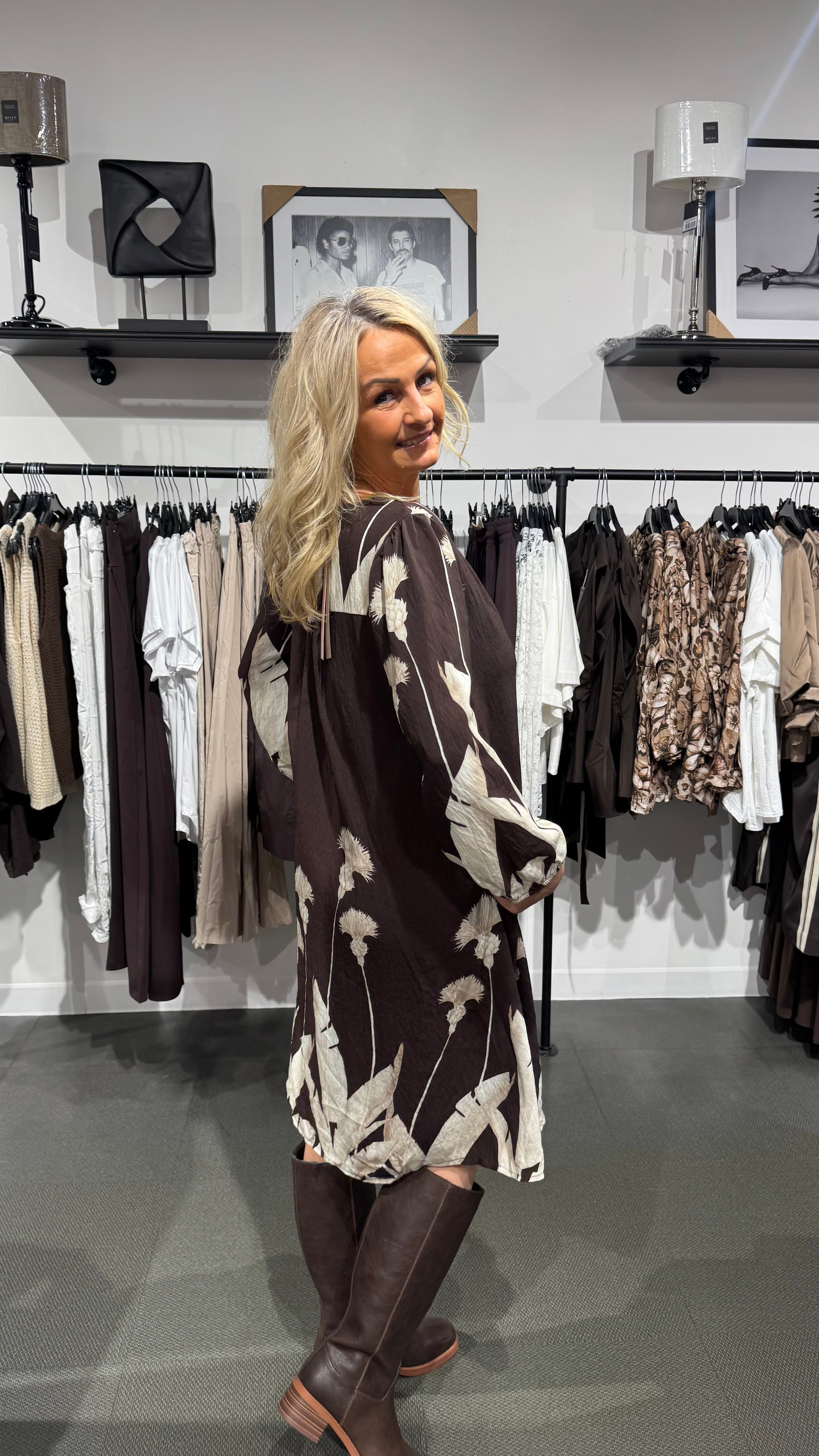 MdcVerbena Dress - brun