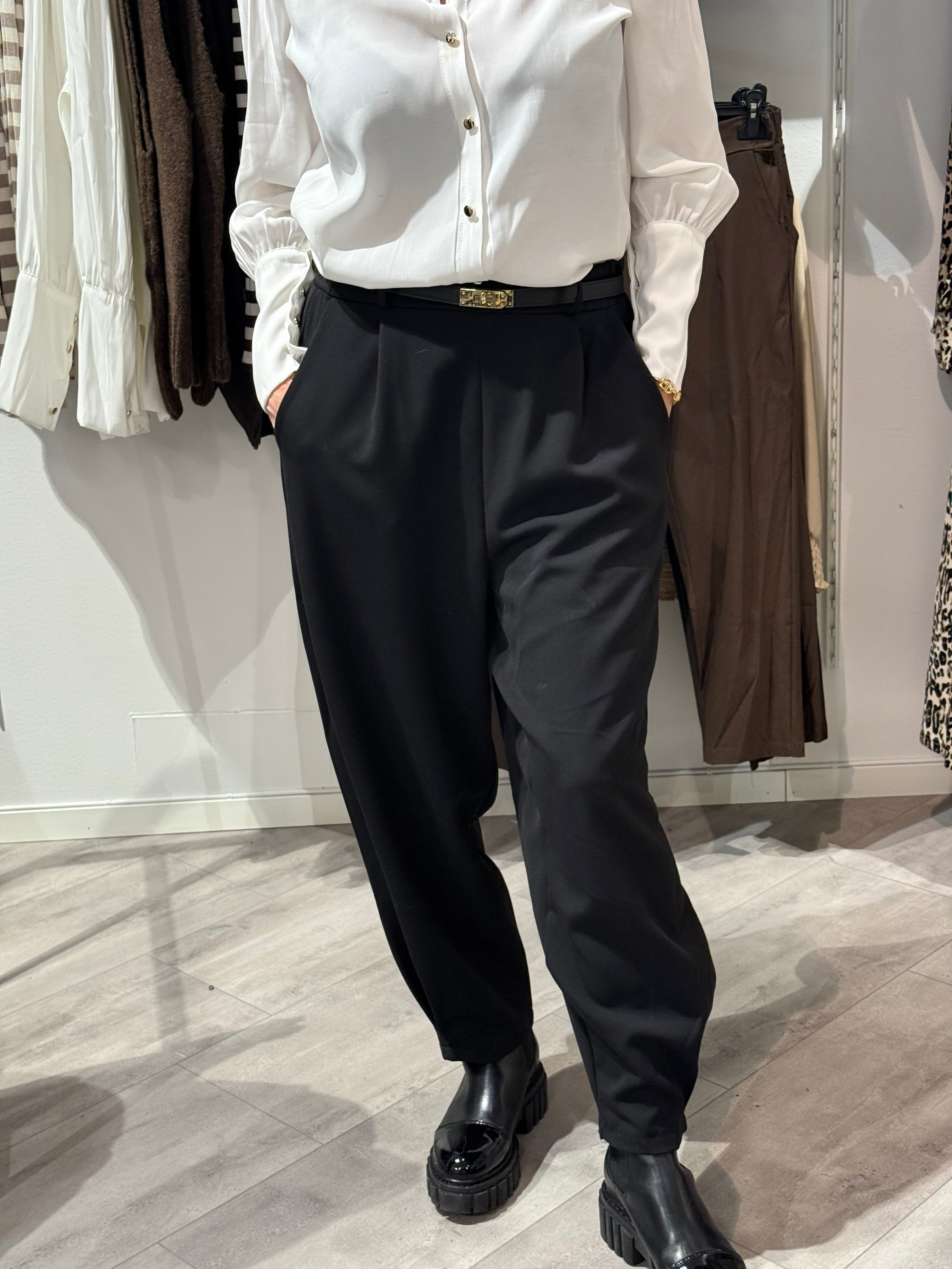 MDCFIENNA- ballong byxa svart