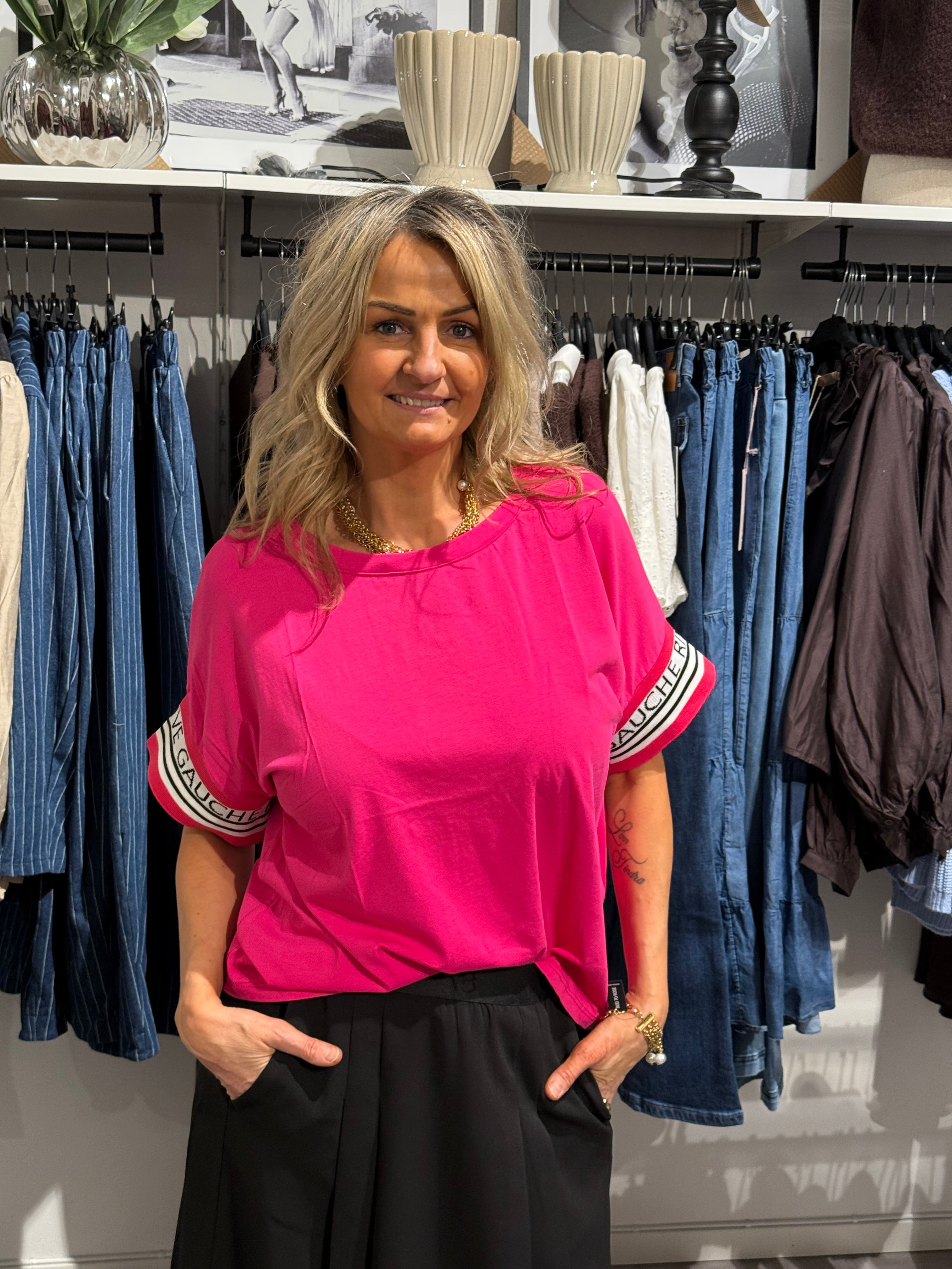 RIVE GAUCHE T-shirt Rosa