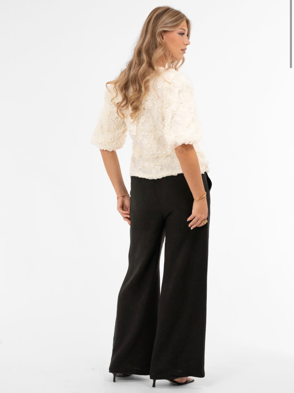 FLEUR BLOUSE CHAMPAGNE