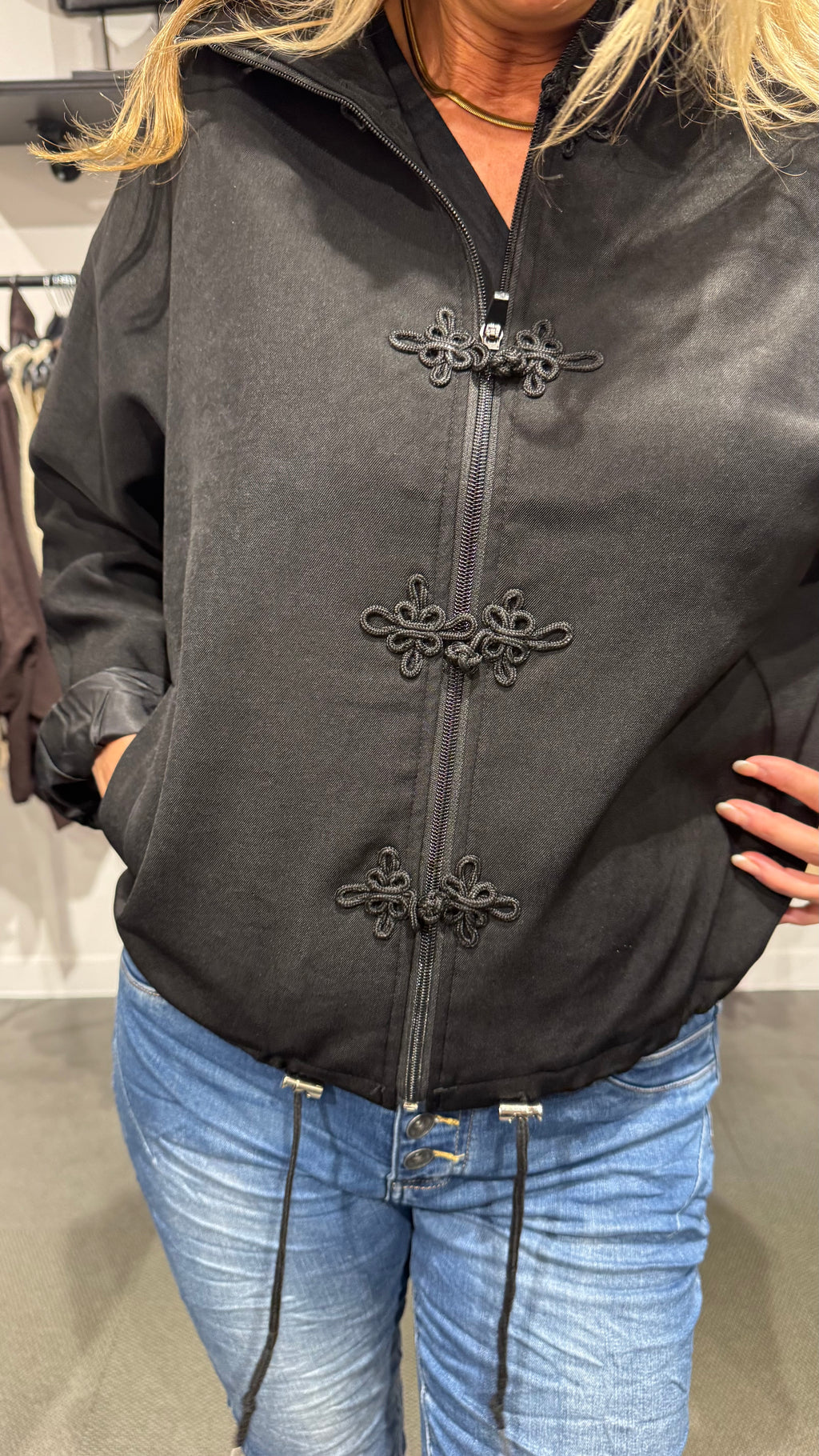 Mila jacket - black