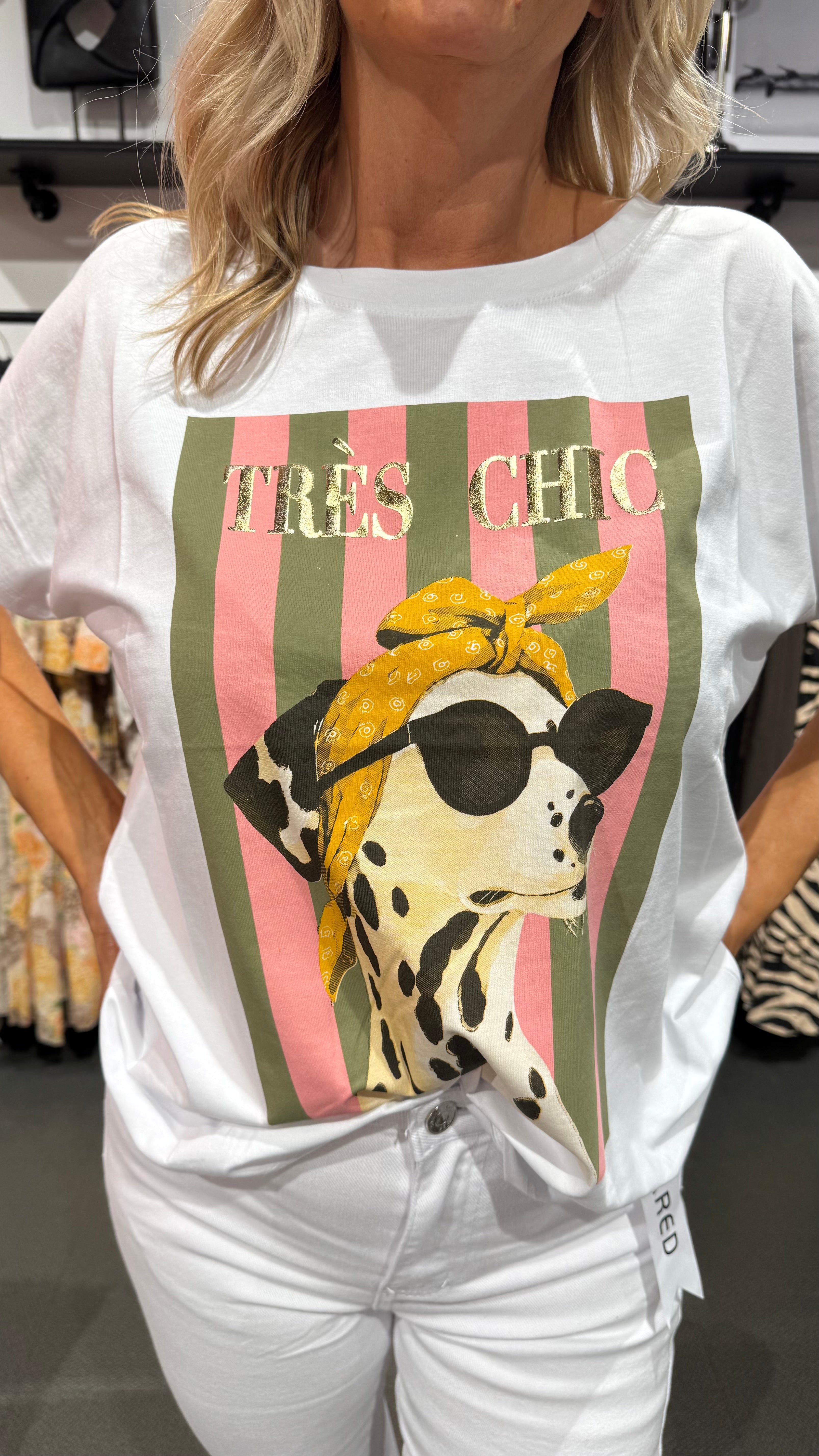 T-shirt dog - Green