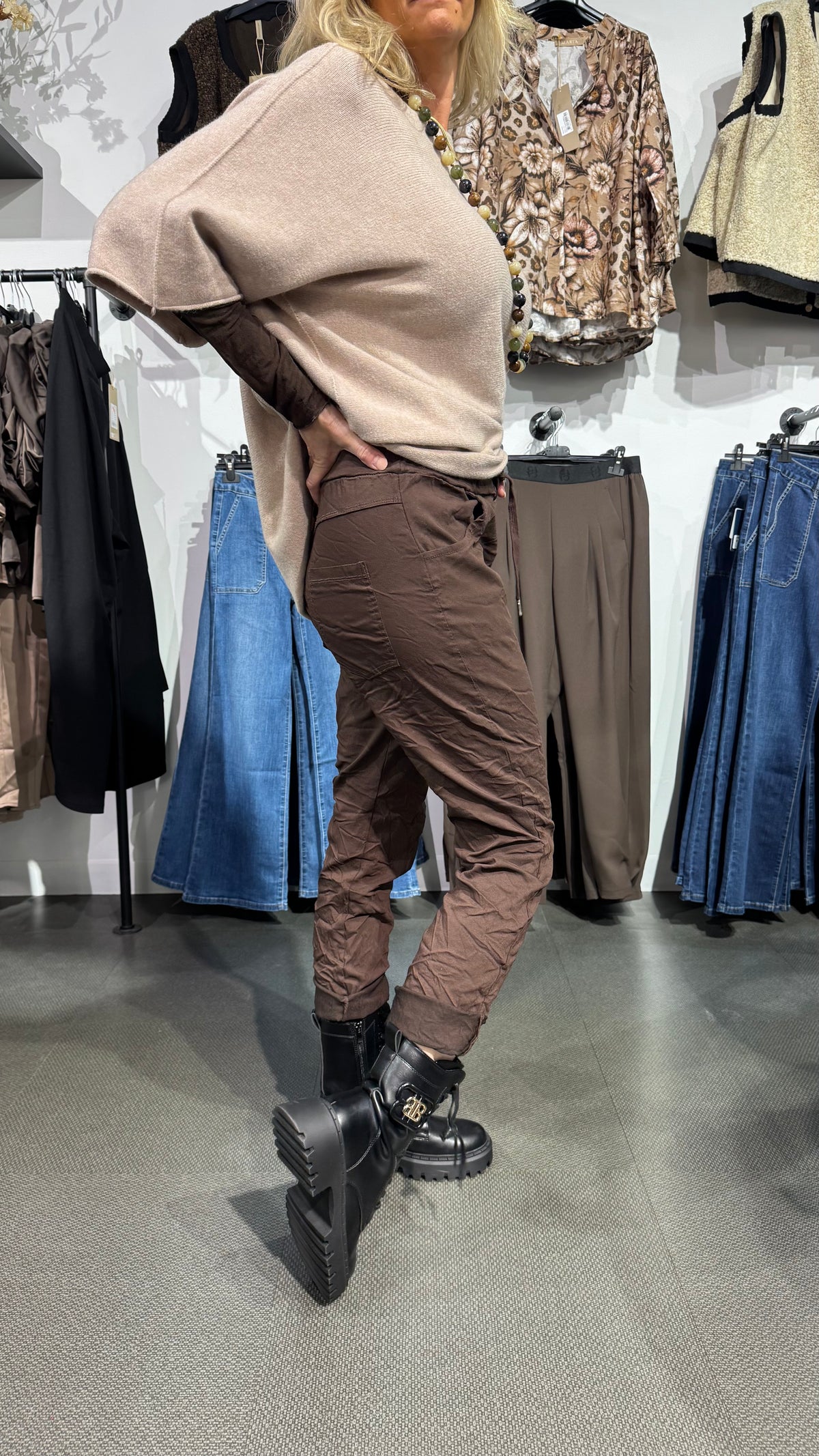 MdcKalie pant - brun