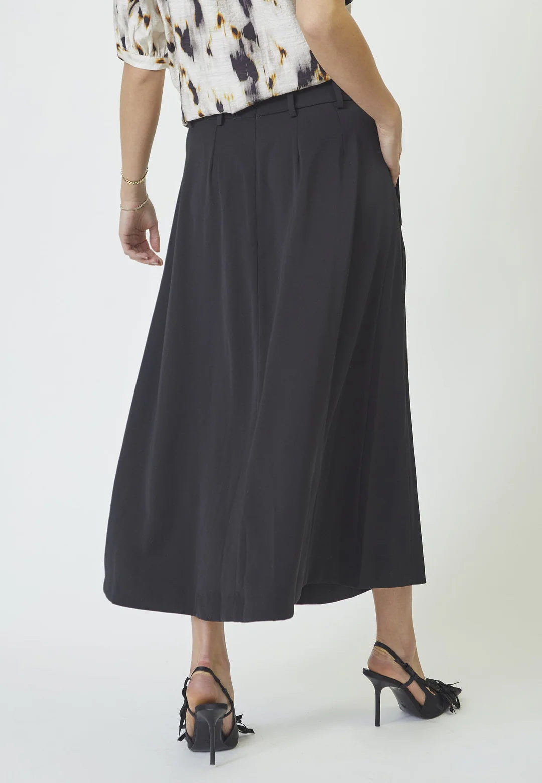 CCAnyacc Pleat Skirt - black