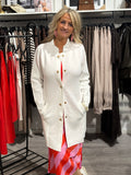 Jena Button Cardigan - Broken White