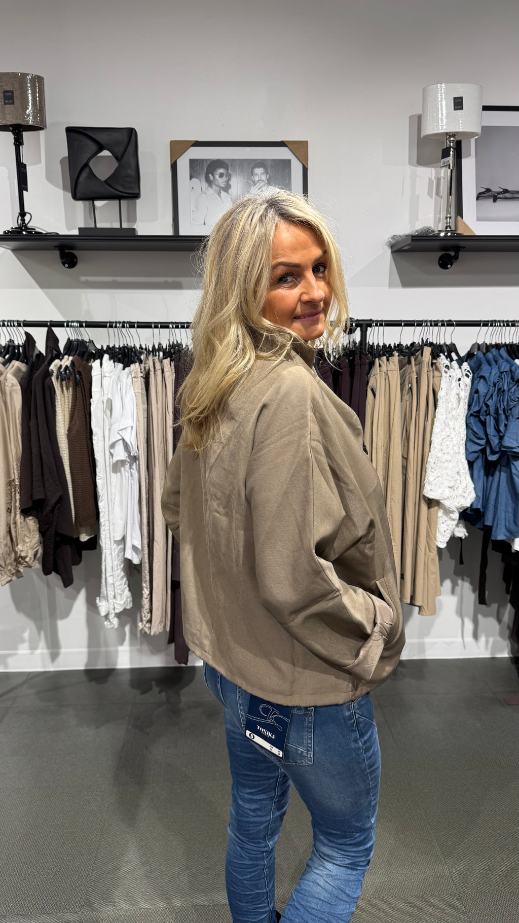 Mila jacket- beige