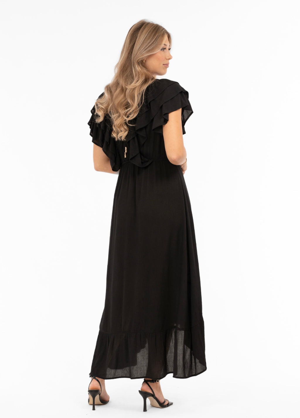 EMPIRE DRESS BLACK