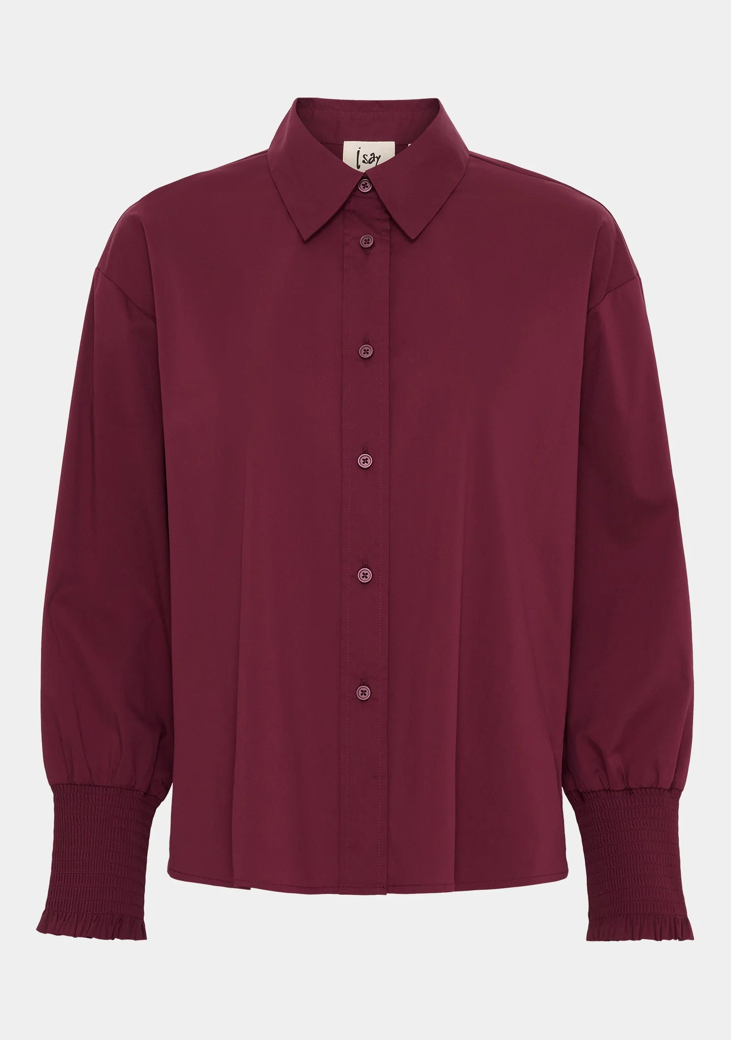 Sigga Wide Shirt - Wine
