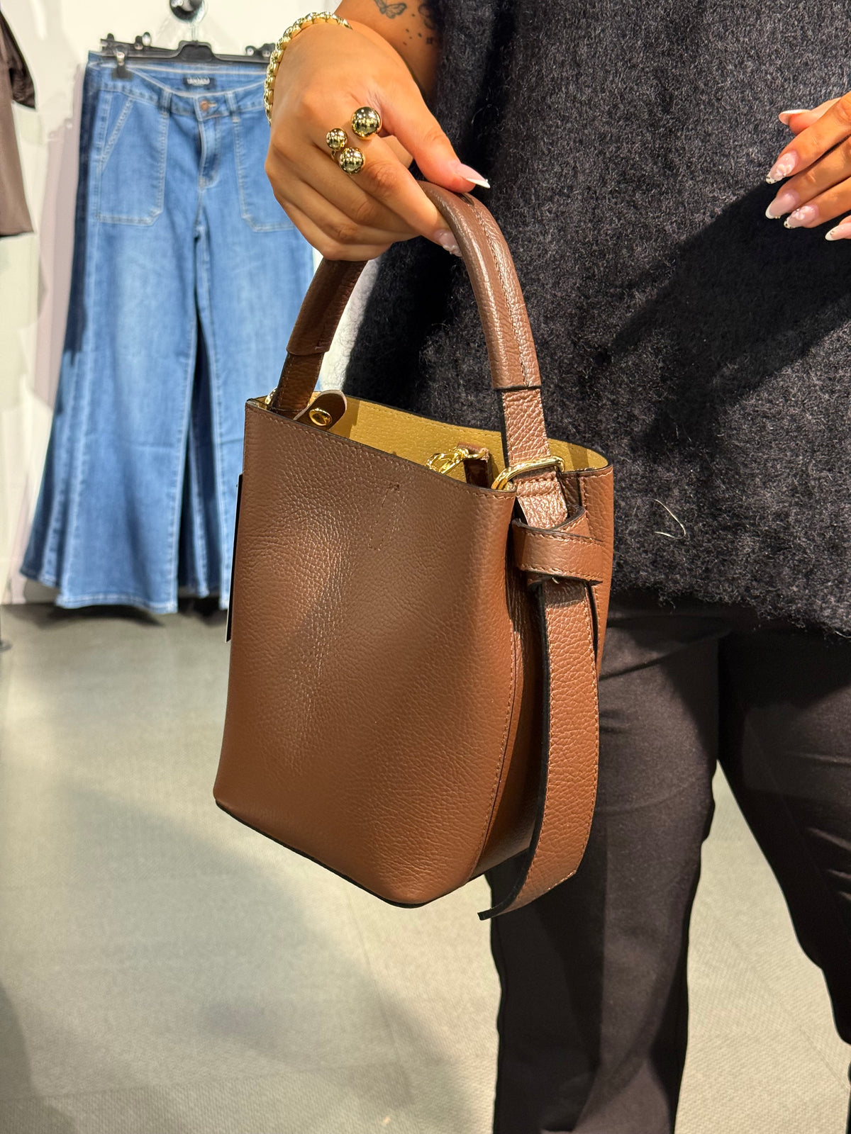 Inez bag- brun