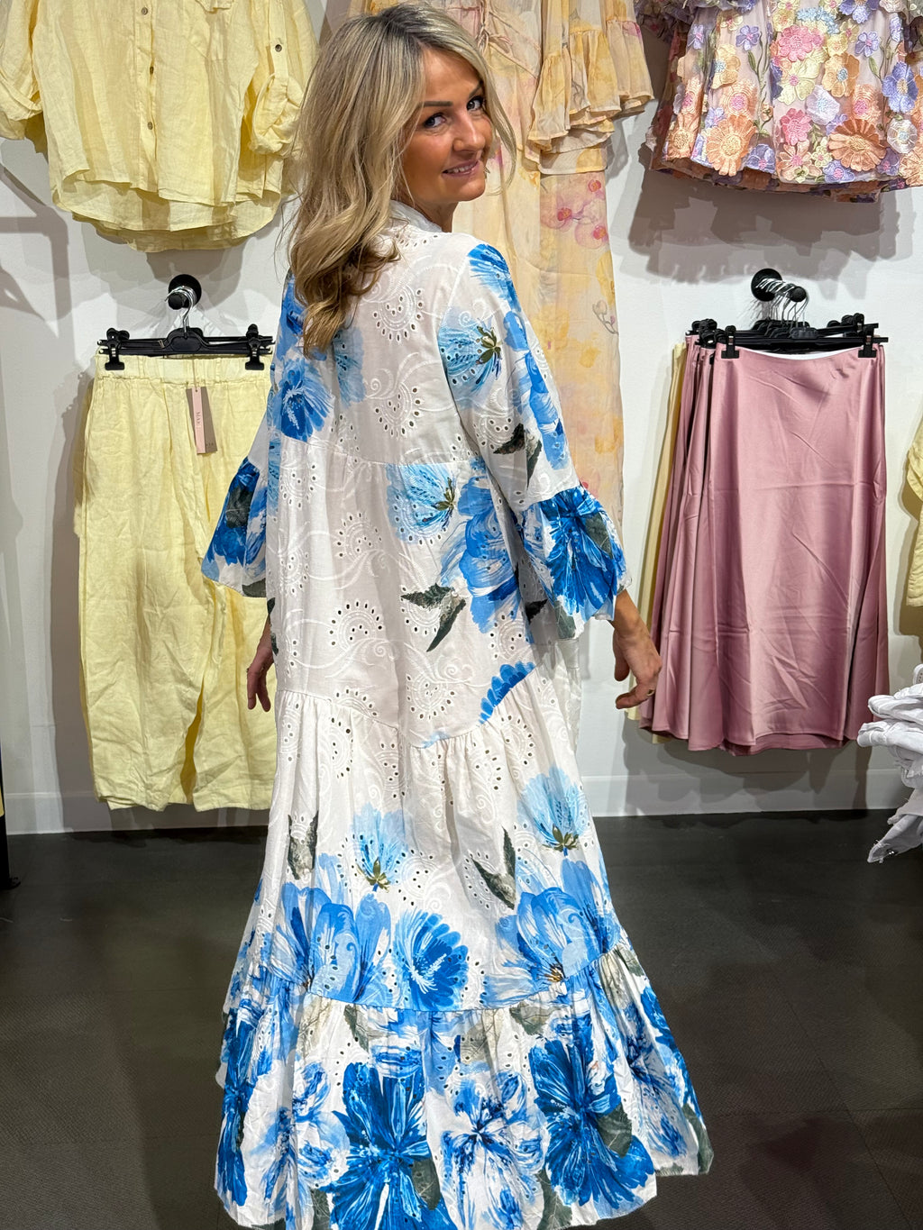 Linn dress - blå