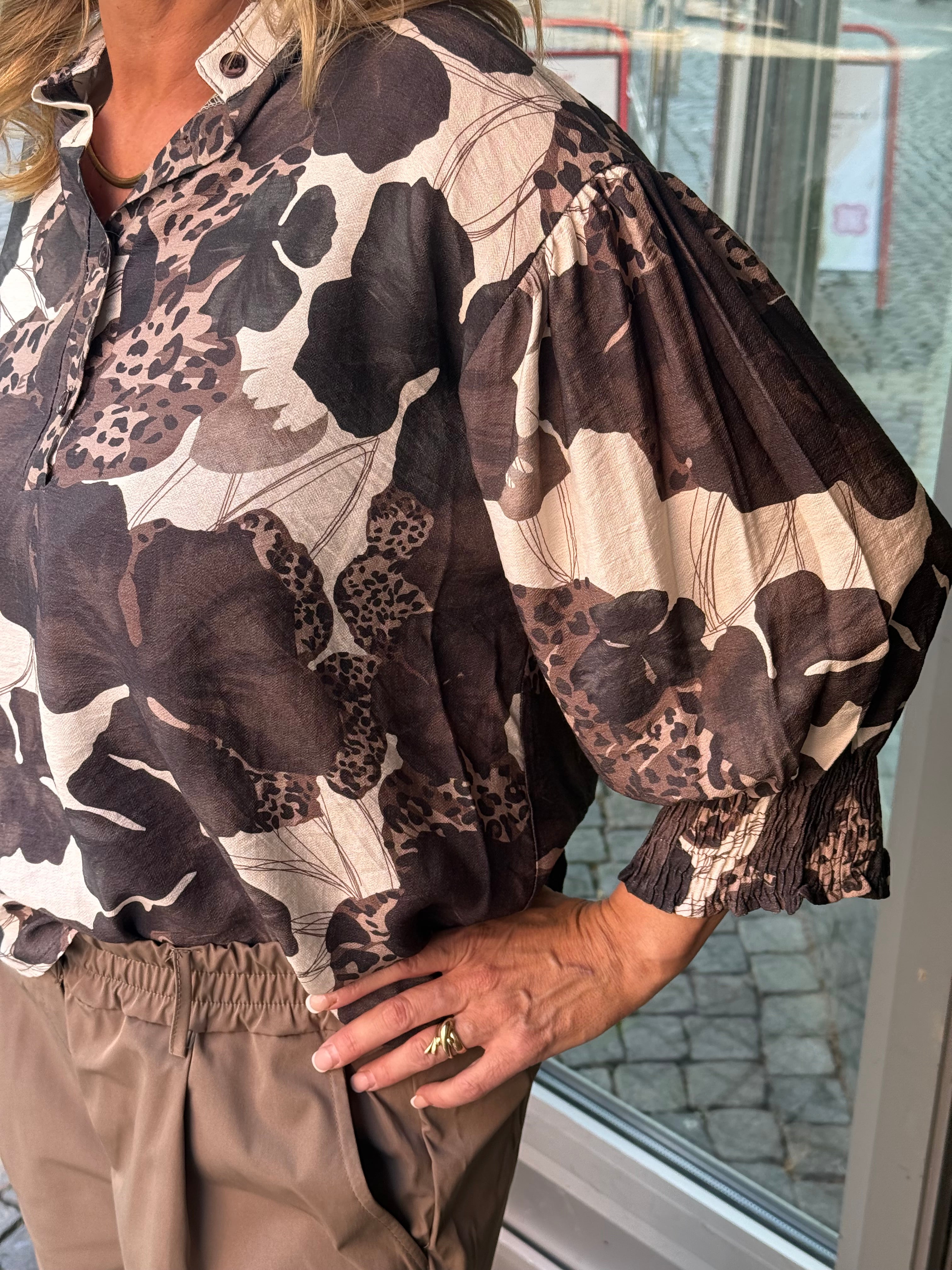 MDCMELISANDE SHIRT - FANGO