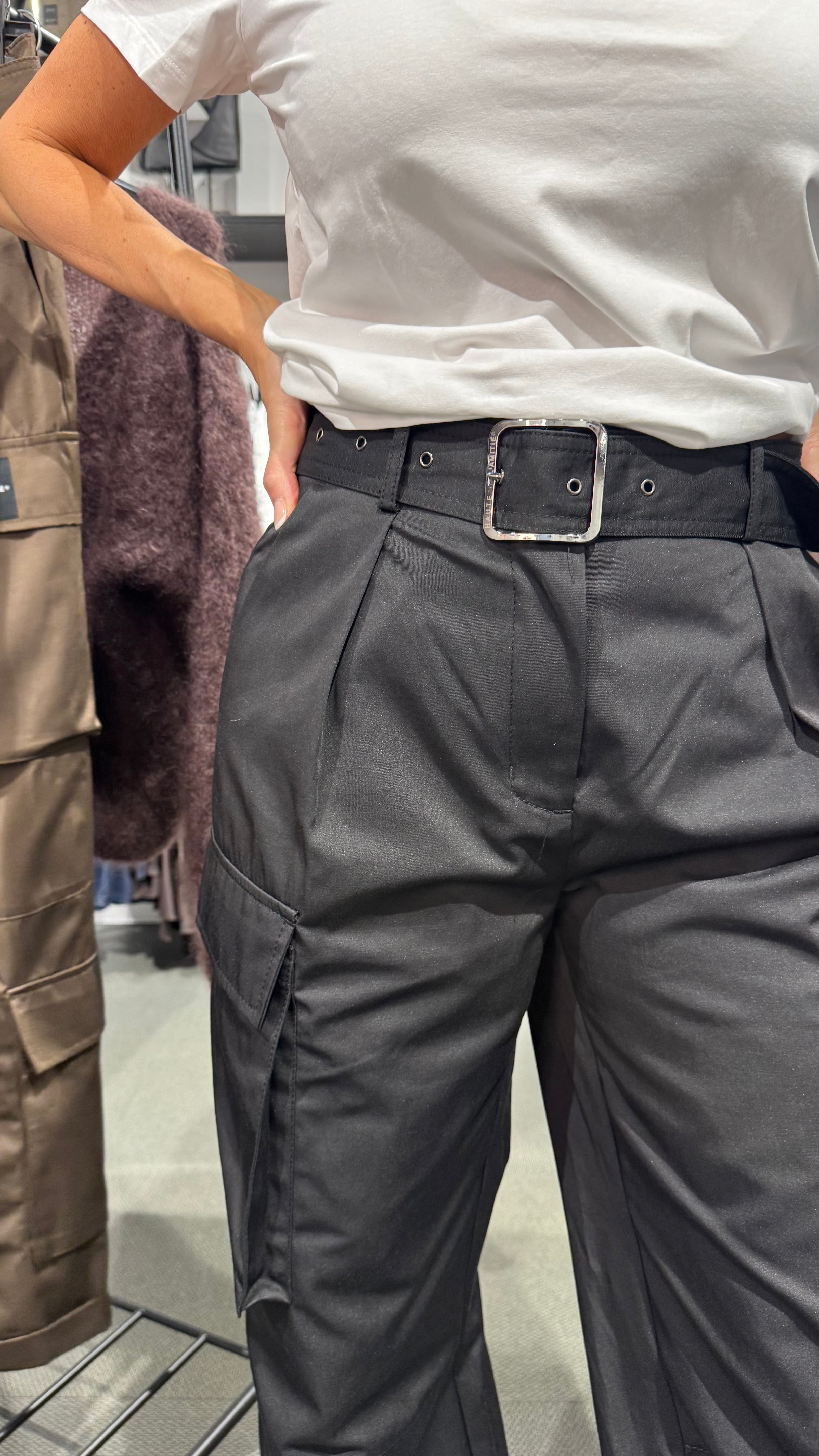 HL Rabi cargo pant - black