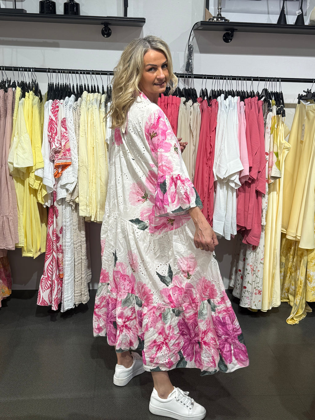 Linn dress- pink